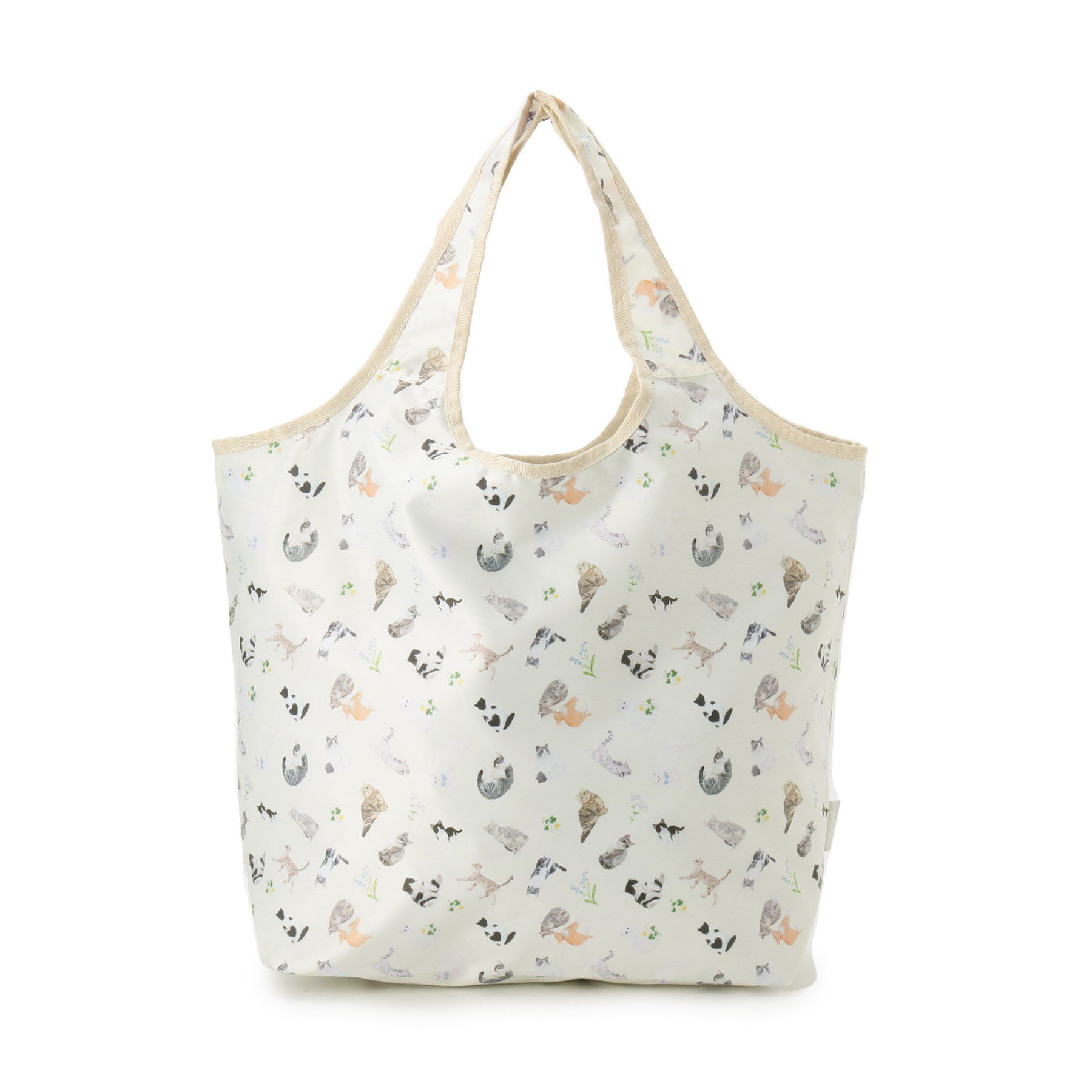 SHOO･LA･RUE「【UCHINOKOKAMOII】エコバッグ」|エコバッグ|アイボリー(004)