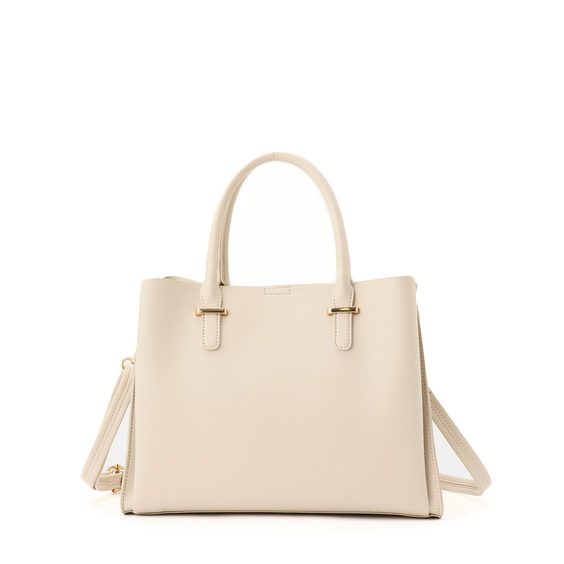 SHOO･LA･RUE「【2WAY/通勤/セレモニー】きれいめコーデに 3層トートバッグ」|トートバッグ|