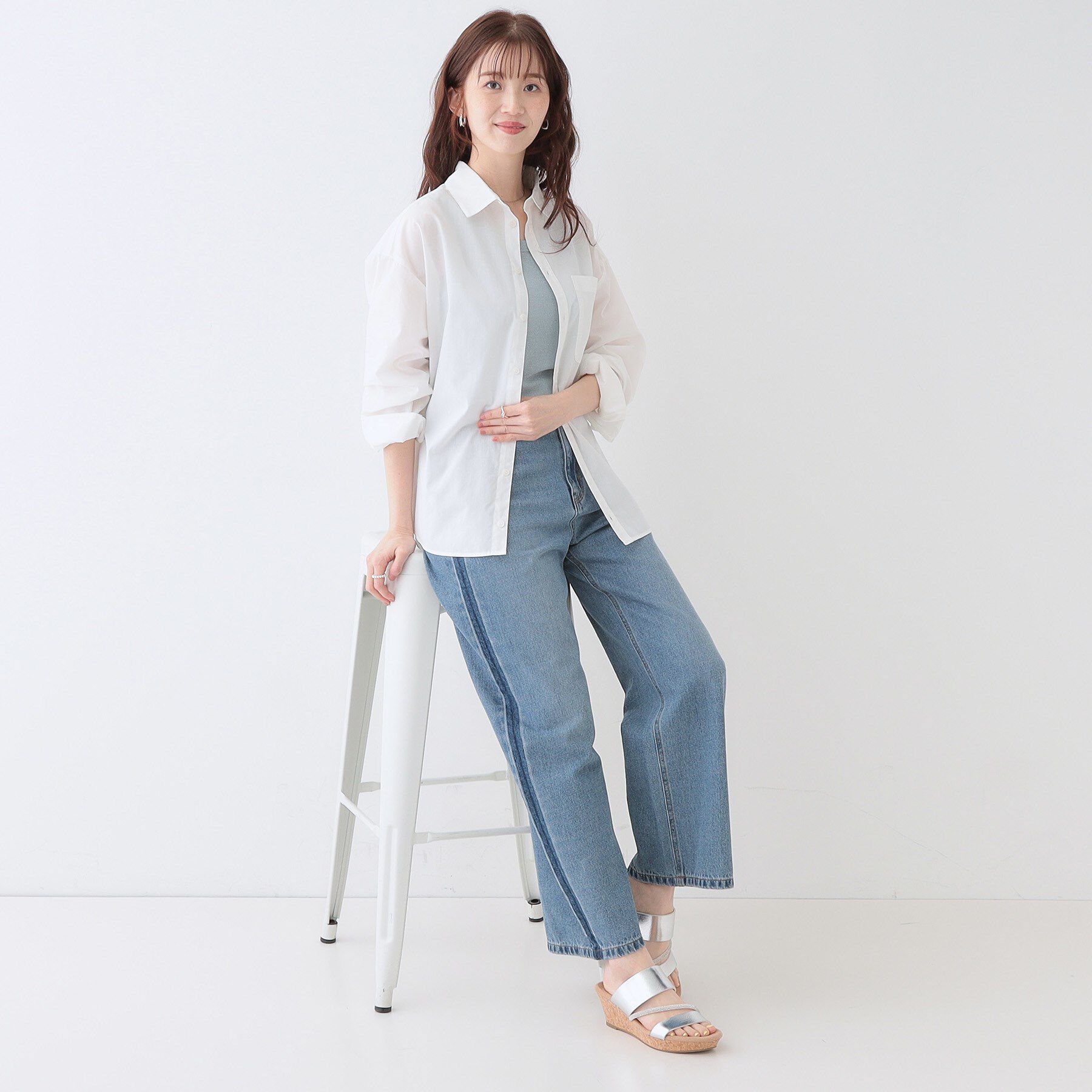 SHOO･LA･RUE「キラキラループマガールサンダル」|サンダル|