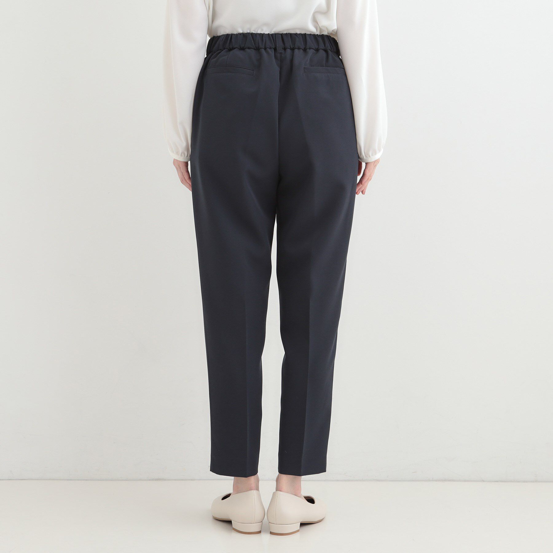 SHOO･LA･RUE「【3点スーツセット/洗濯機可】時短で好印象 セットアップ+ブラウス」|スーツ|