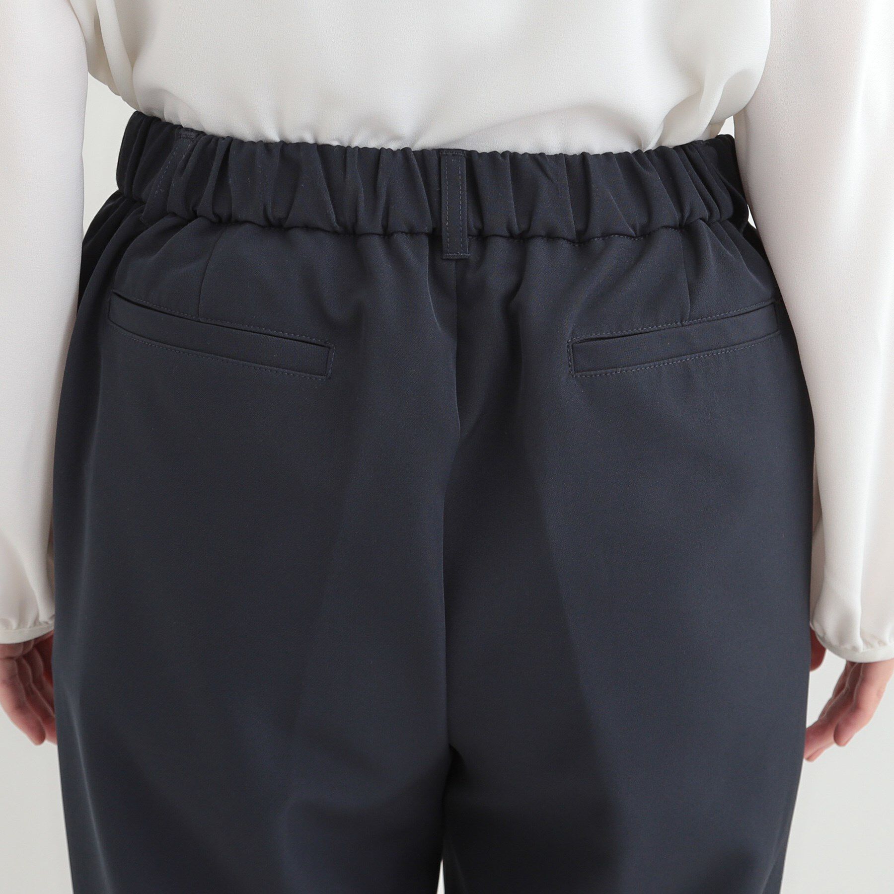 SHOO･LA･RUE「【3点スーツセット/洗濯機可】時短で好印象 セットアップ+ブラウス」|スーツ|