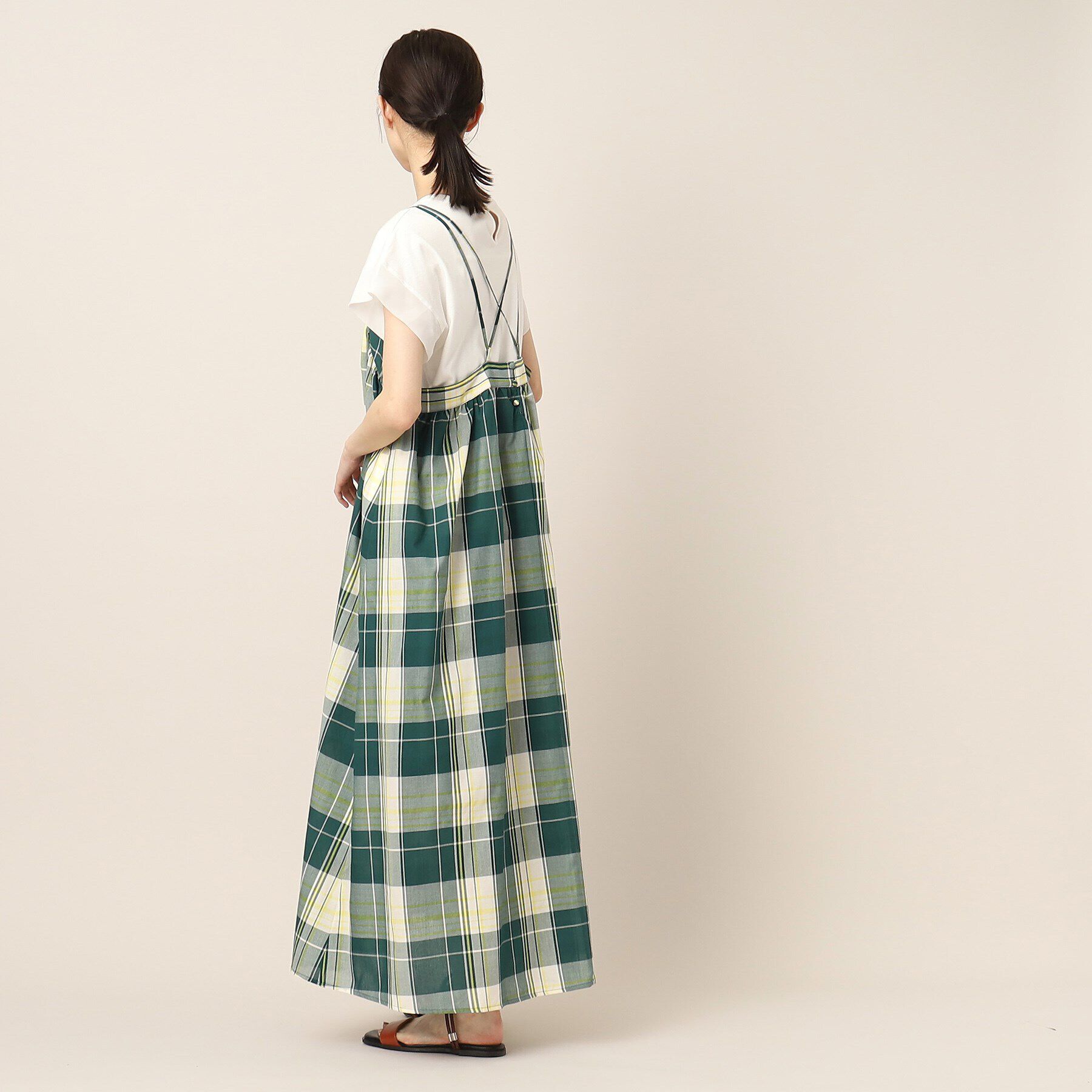 Dessin「【洗える】アソート柄キャミドレス」|ワンピース|