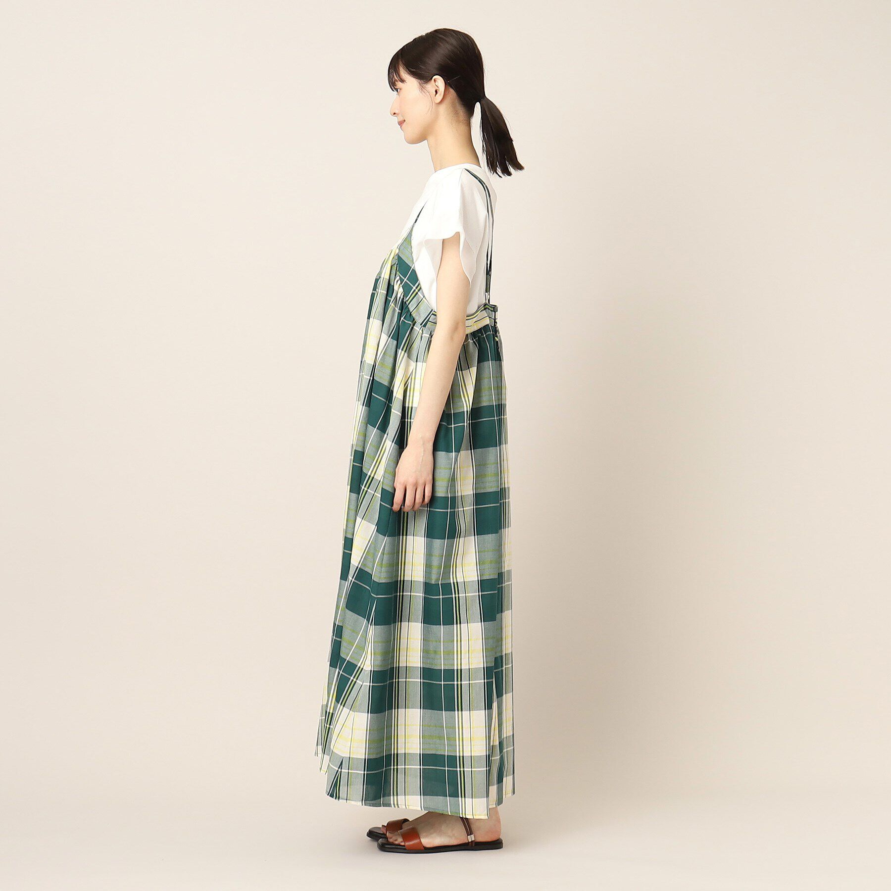 Dessin「【洗える】アソート柄キャミドレス」|ワンピース|