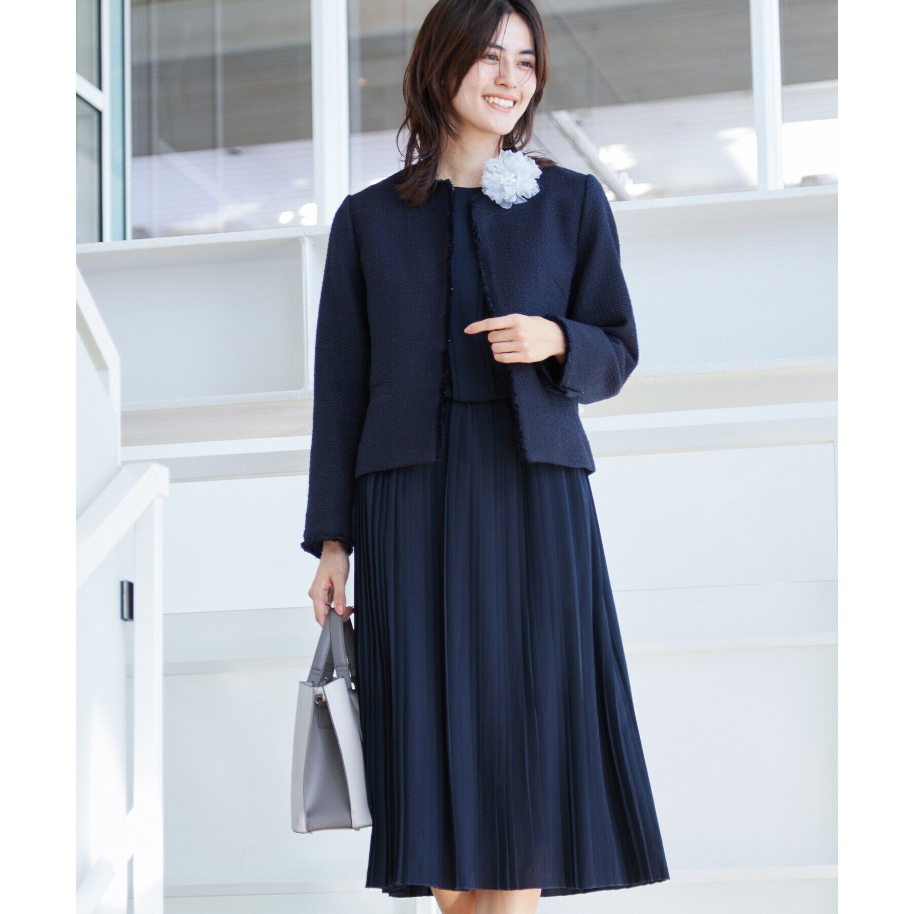 Dessin「プリーツスカートワンピース」|ワンピース|