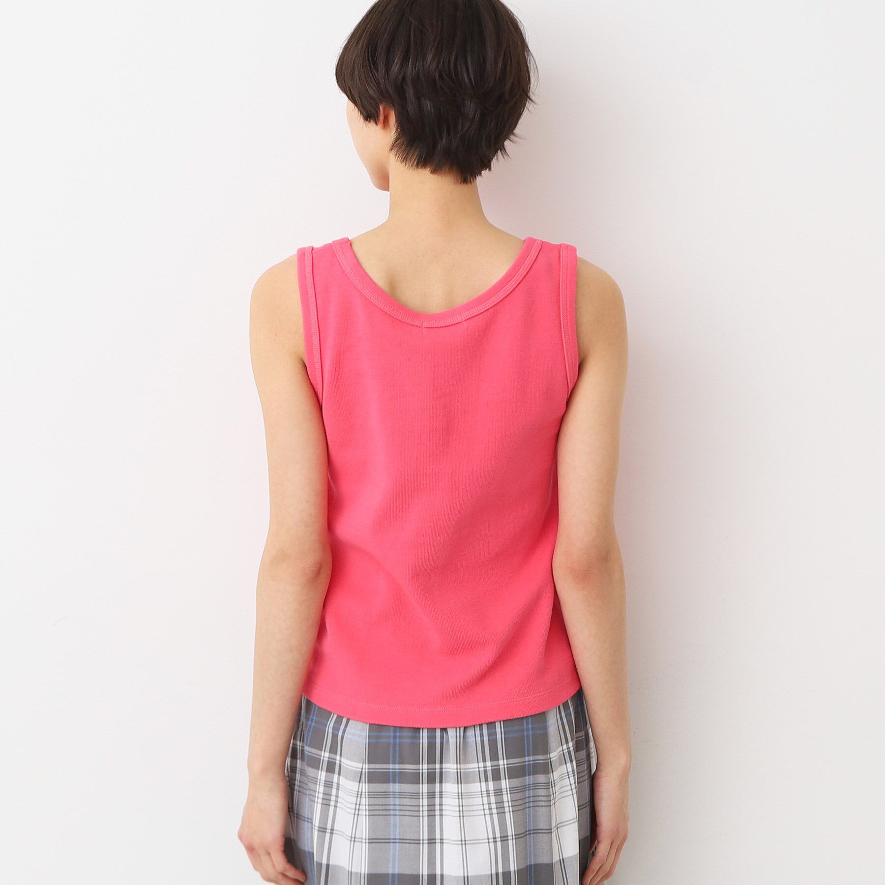 Dessin「【洗える】リブタンクトップ（S～L）」|キャミソール|