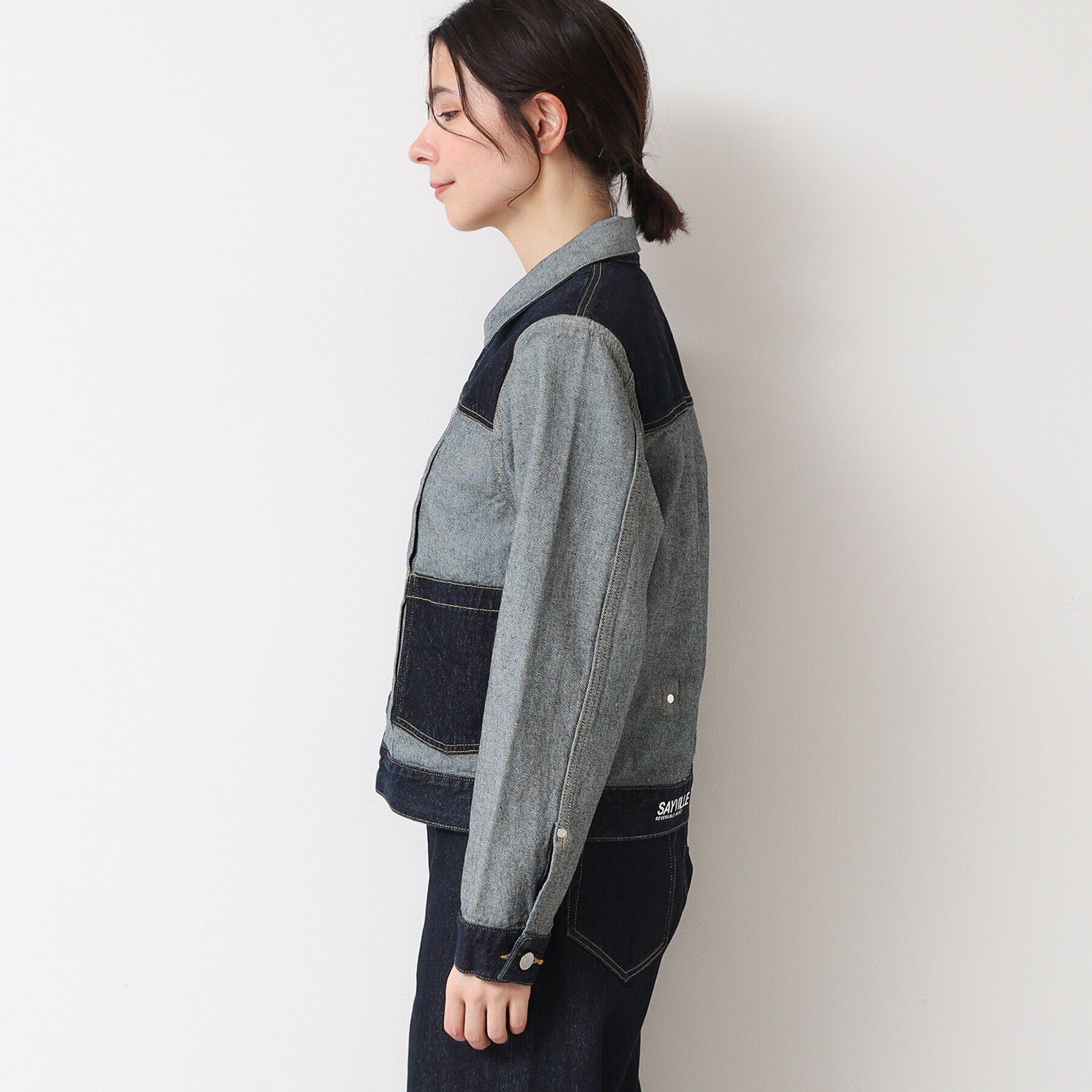 Dessin「【リバーシブル・ユニセックス】デニムジャケット」|デニムジャケット|