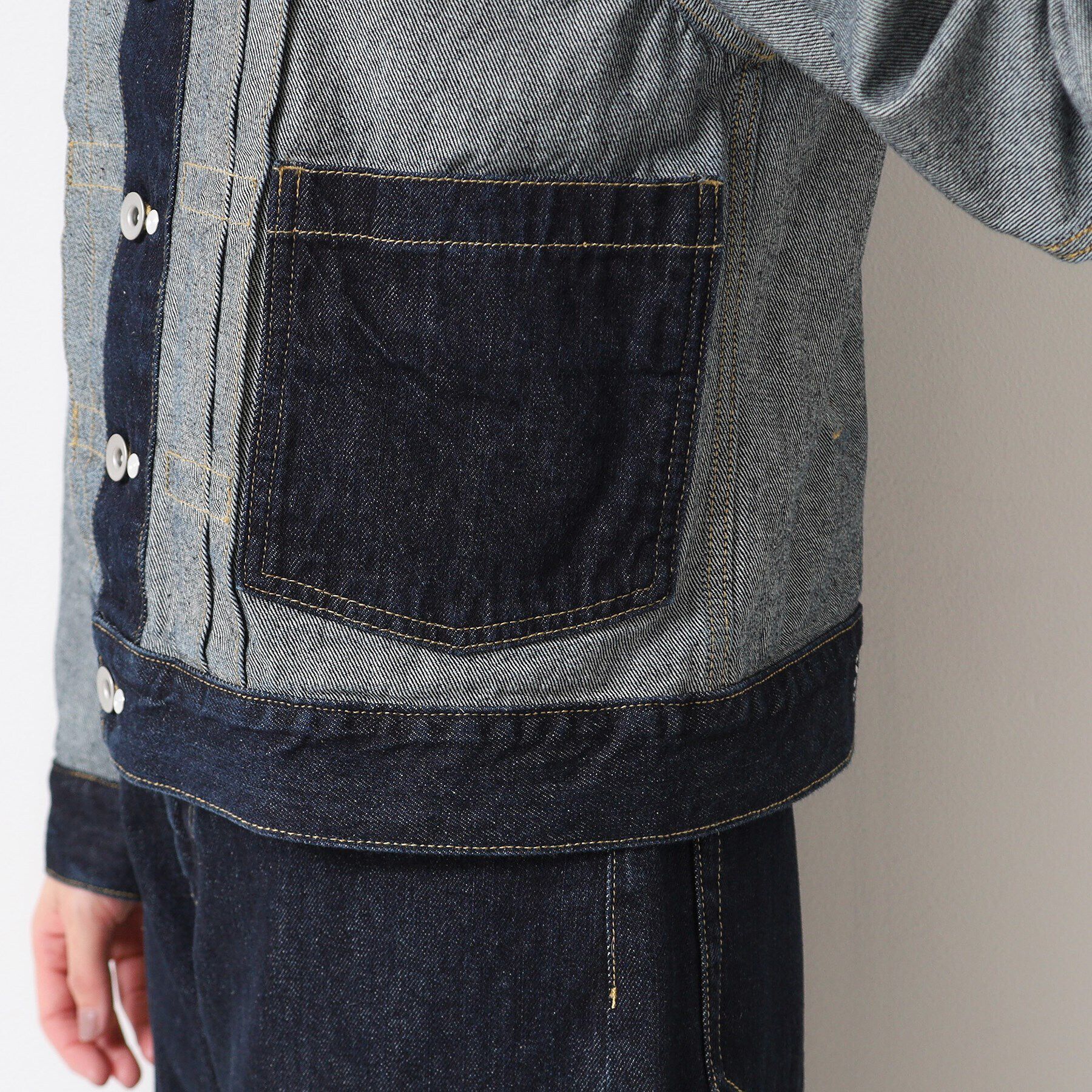 Dessin「【リバーシブル・ユニセックス】デニムジャケット」|デニムジャケット|