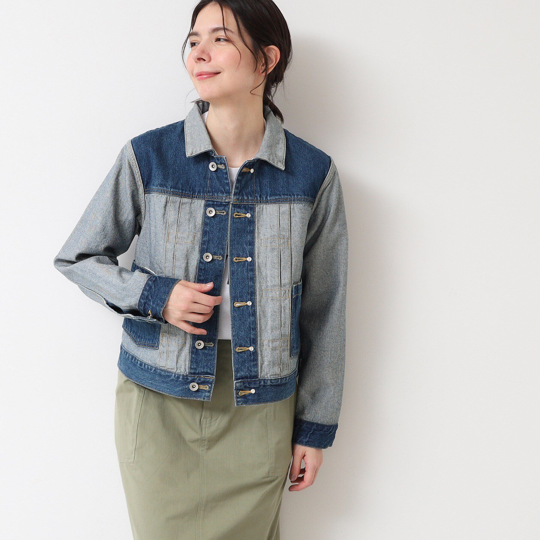 Dessin「【リバーシブル・ユニセックス】デニムジャケット」|デニムジャケット|