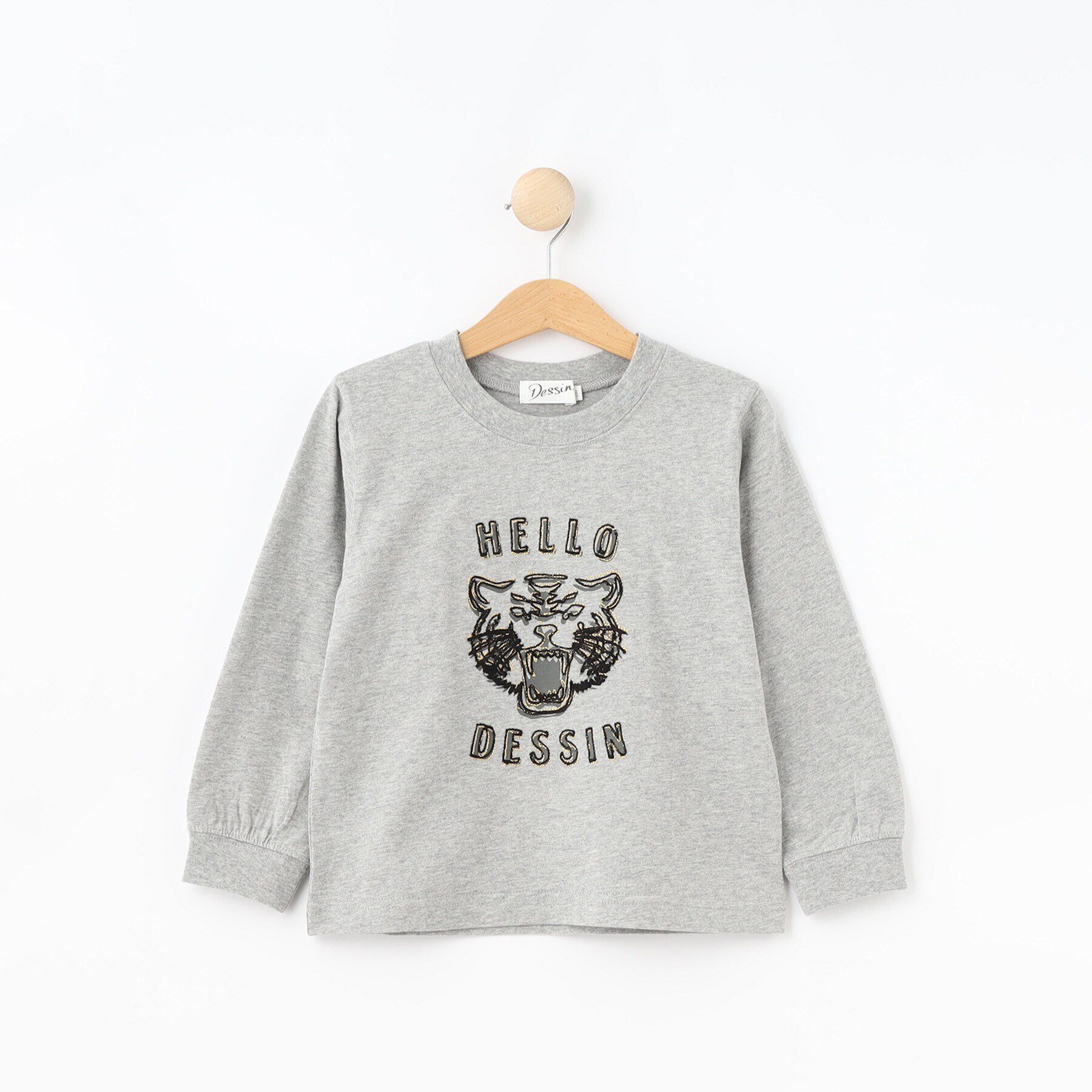 Dessin「【リンクコーデ】タイガーロングスリーブTシャツ」|Tシャツ・カットソー|