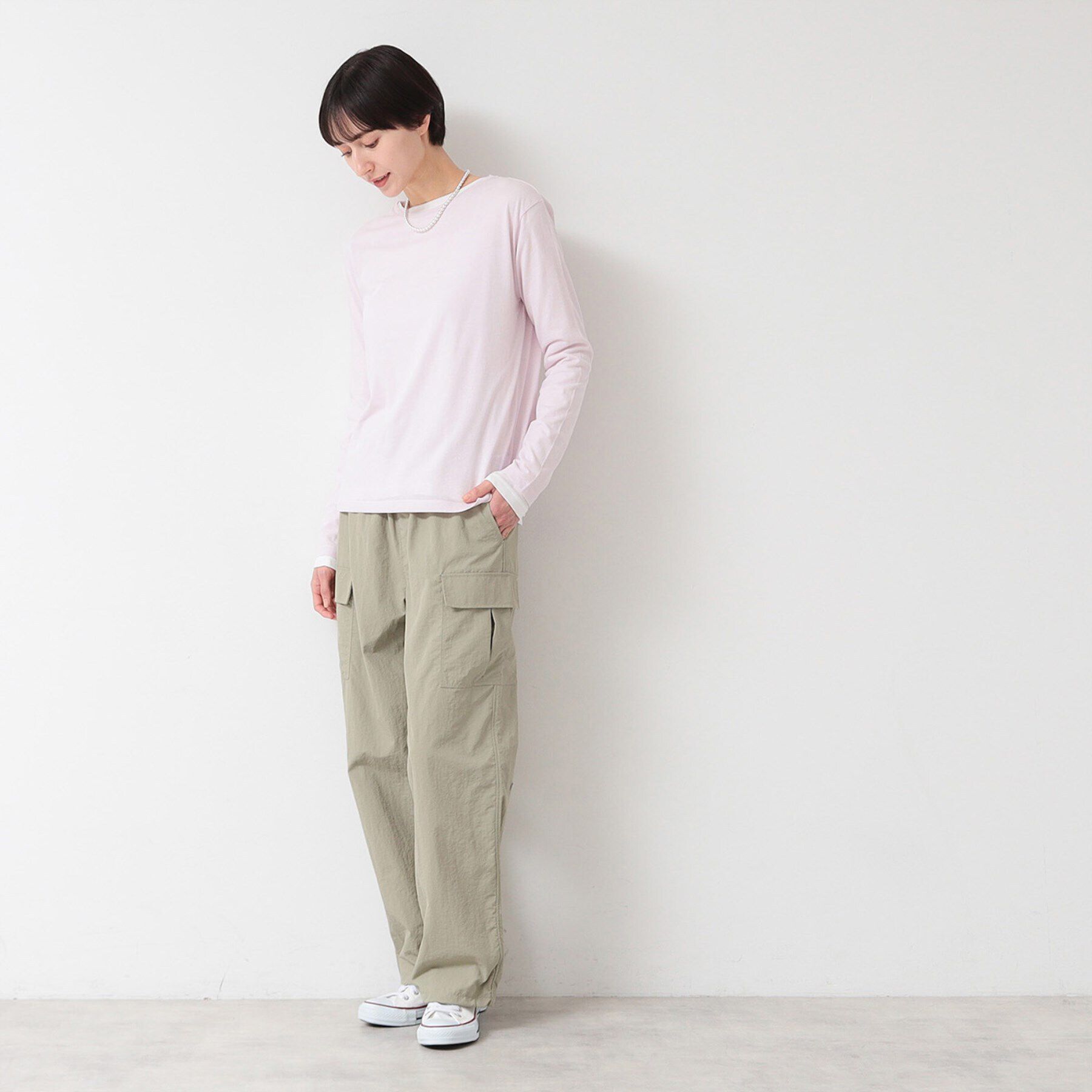 Dessin「【ウエストゴム・洗える】パッチポケットカーゴパンツ（S～L）」|その他|