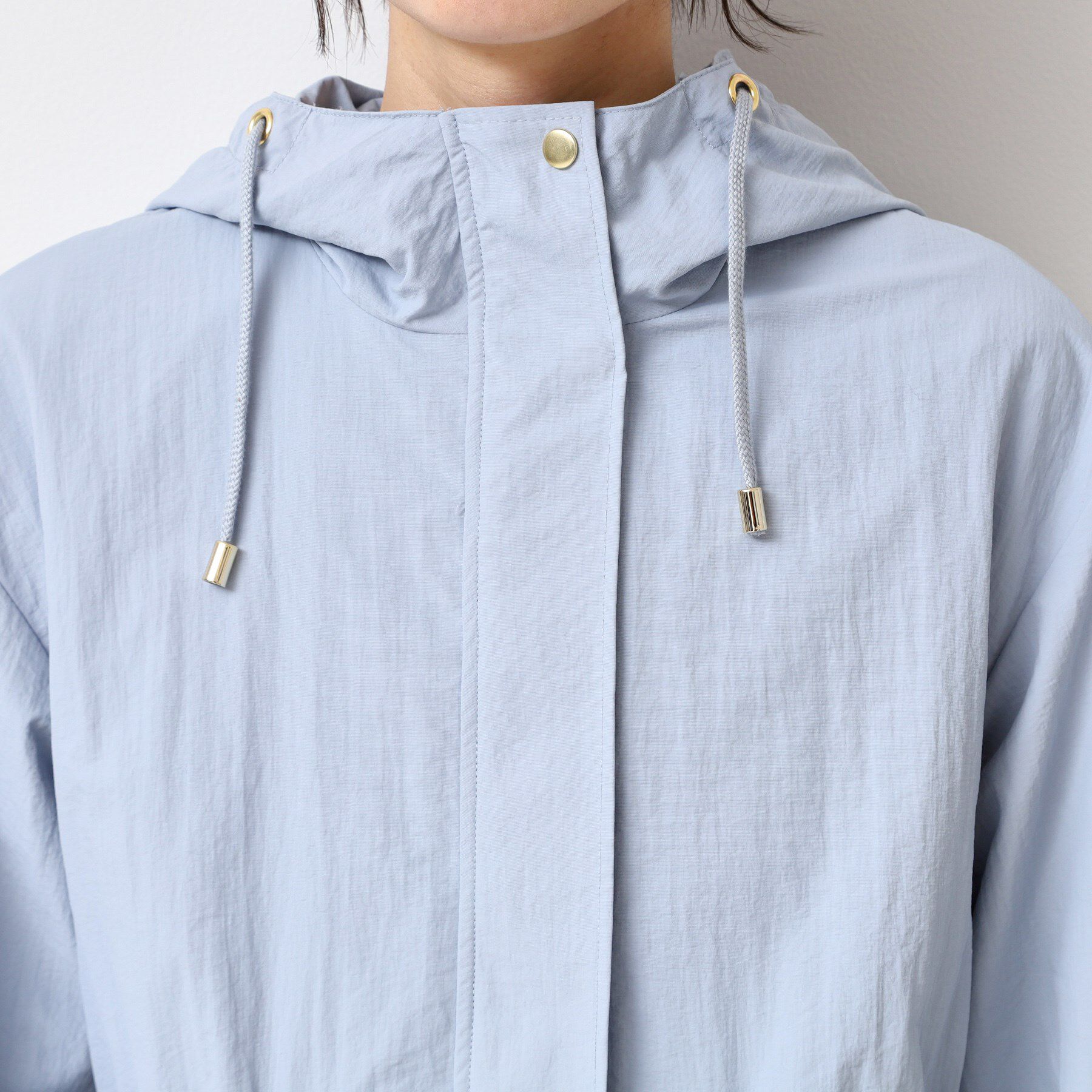 Dessin「ドロストフーデットライトブルゾン（S～L）」|ブルゾン・スタジャン|