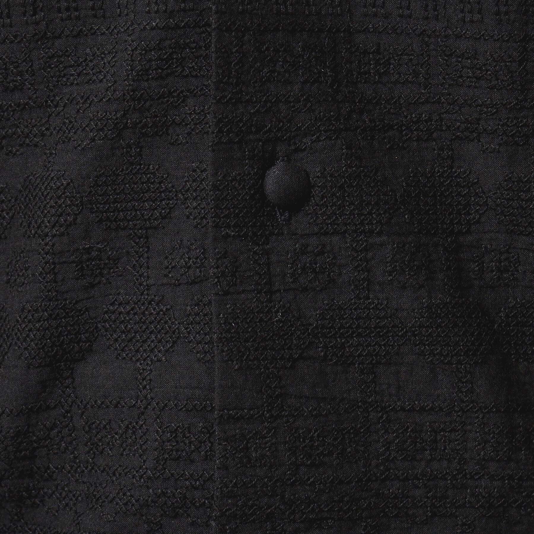 Dessin「【インド刺繍・セットアップ可能・洗える】刺繍柄シャツ」|シャツ・ブラウス|