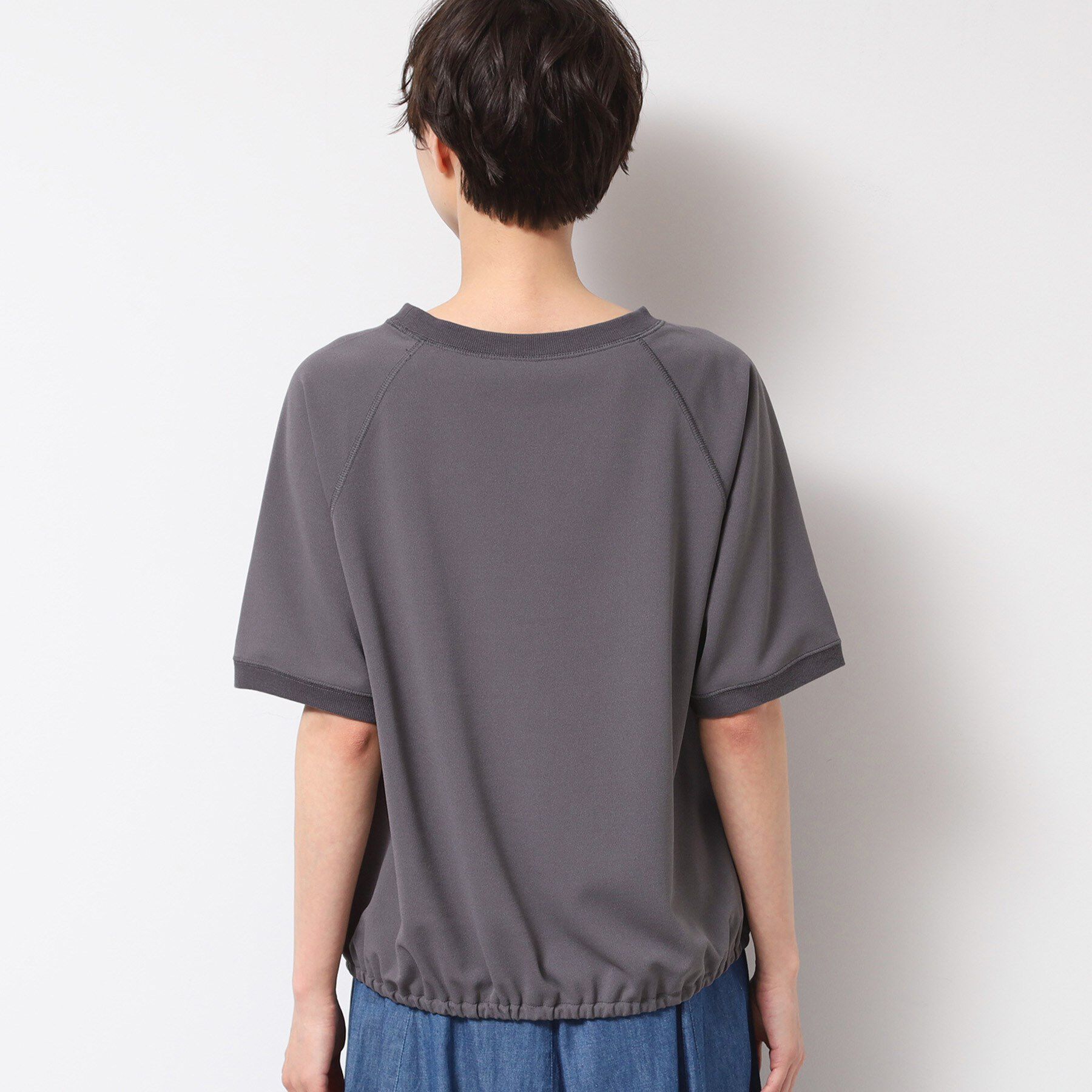 Dessin「【洗える】カットジョーゼットリラクシーブラウス」|Tシャツ・カットソー|