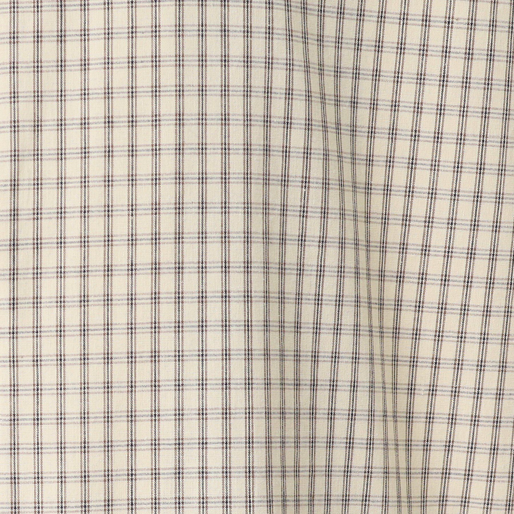 Dessin「【洗える】チェック柄ハーフスリーブブルゾン」|ブルゾン・スタジャン|