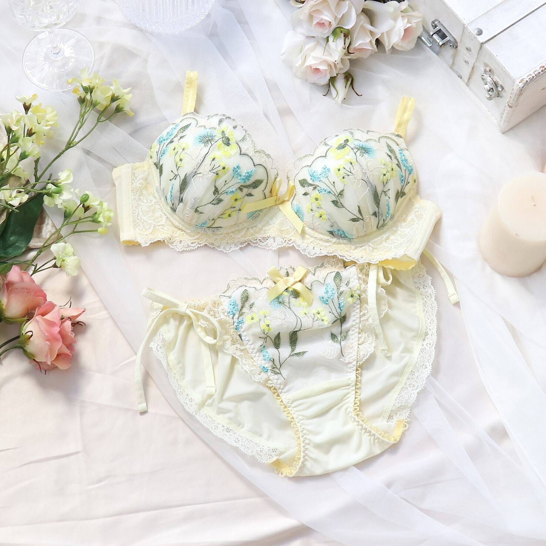 Risa Magli「アンジュ リボンショーツ」|インナー|