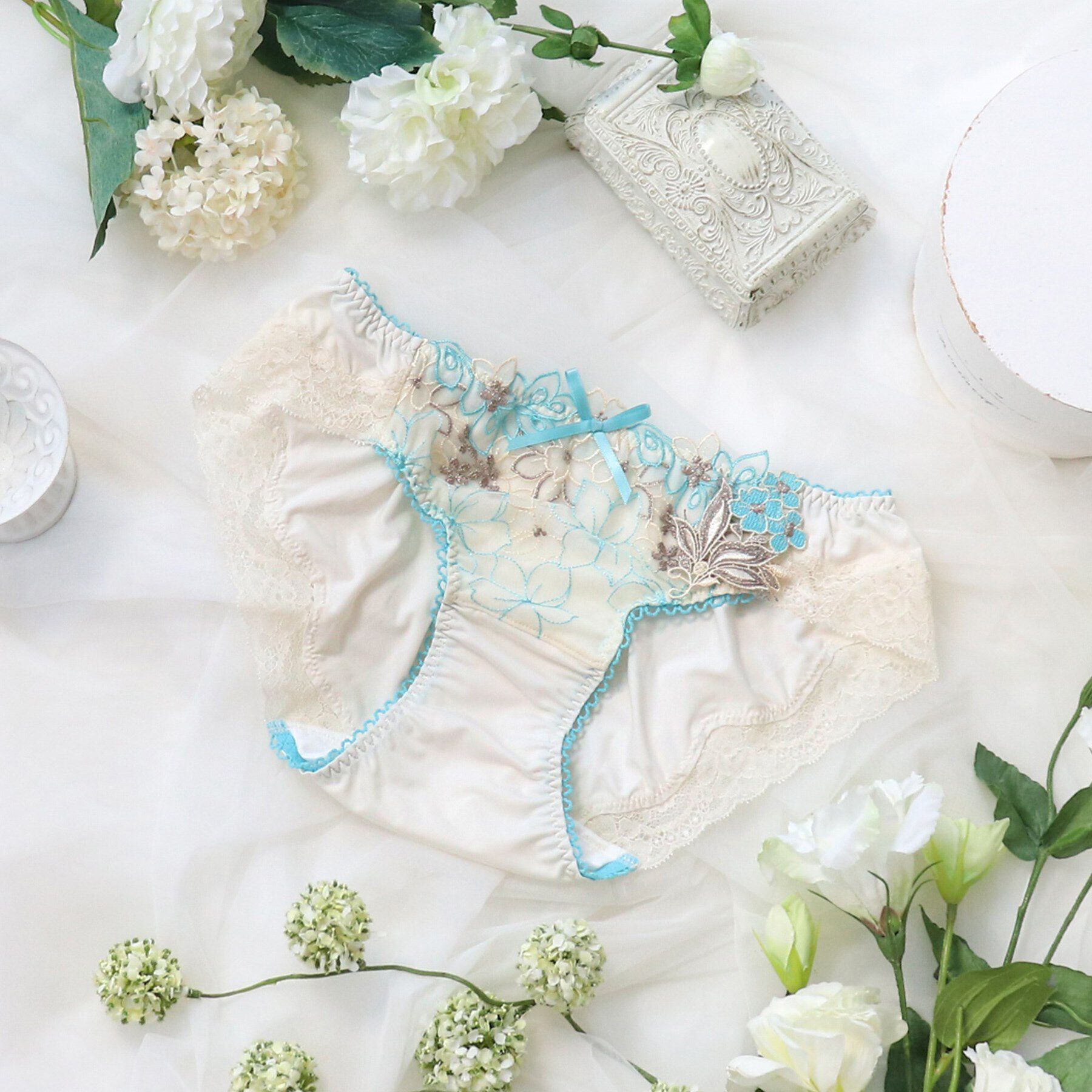 Risa Magli「ナタリア サニタリーショーツ」|インナー|ミント(020)