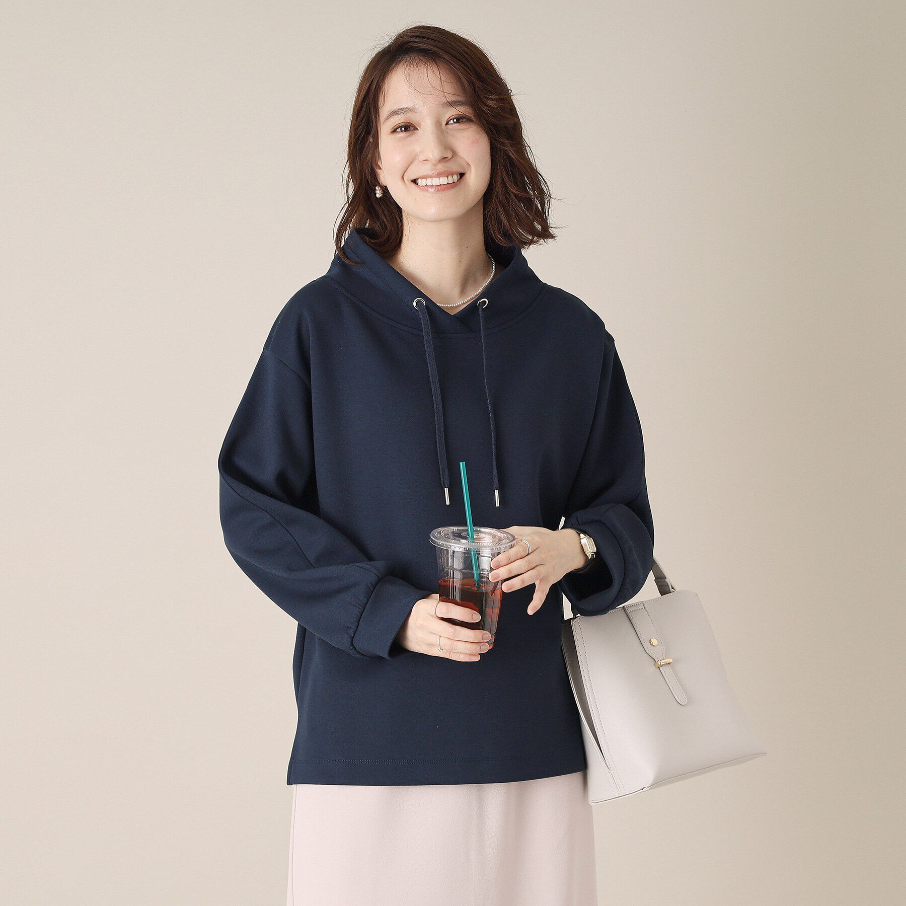 ITS&rsquo;DEMO「【手洗い可】ダンボールジャージープルオーバー」|Tシャツ・カットソー|