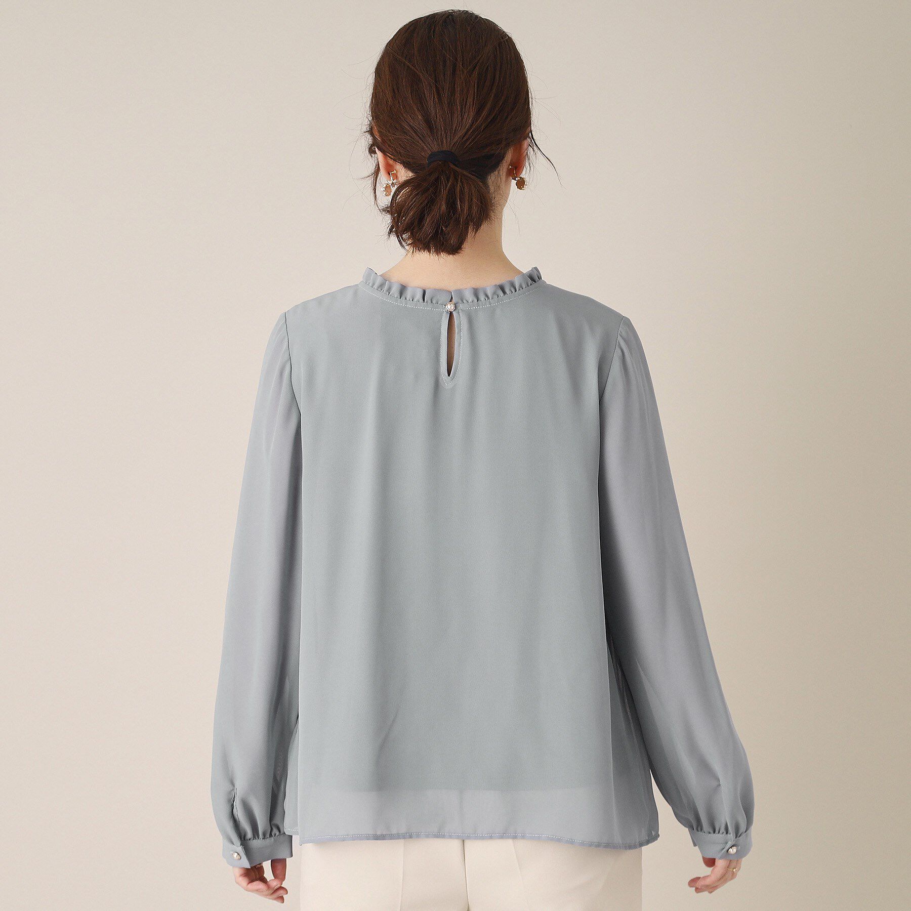 ITS&rsquo;DEMO「【通勤】プリーツブラウス」|シャツ・ブラウス|