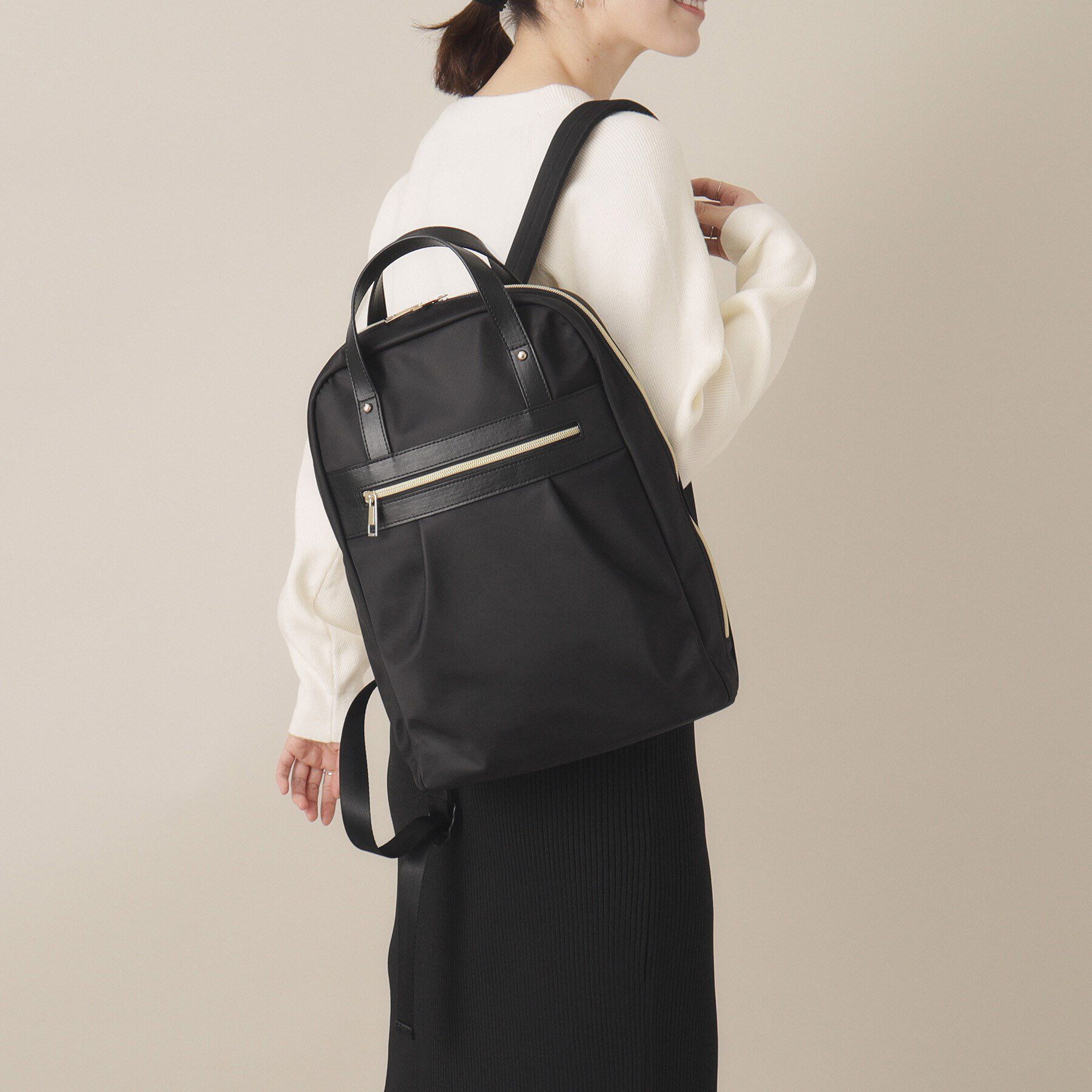 ITS&rsquo;DEMO「【通勤／5ポケット】人間工学コンビリュック」|リュック|