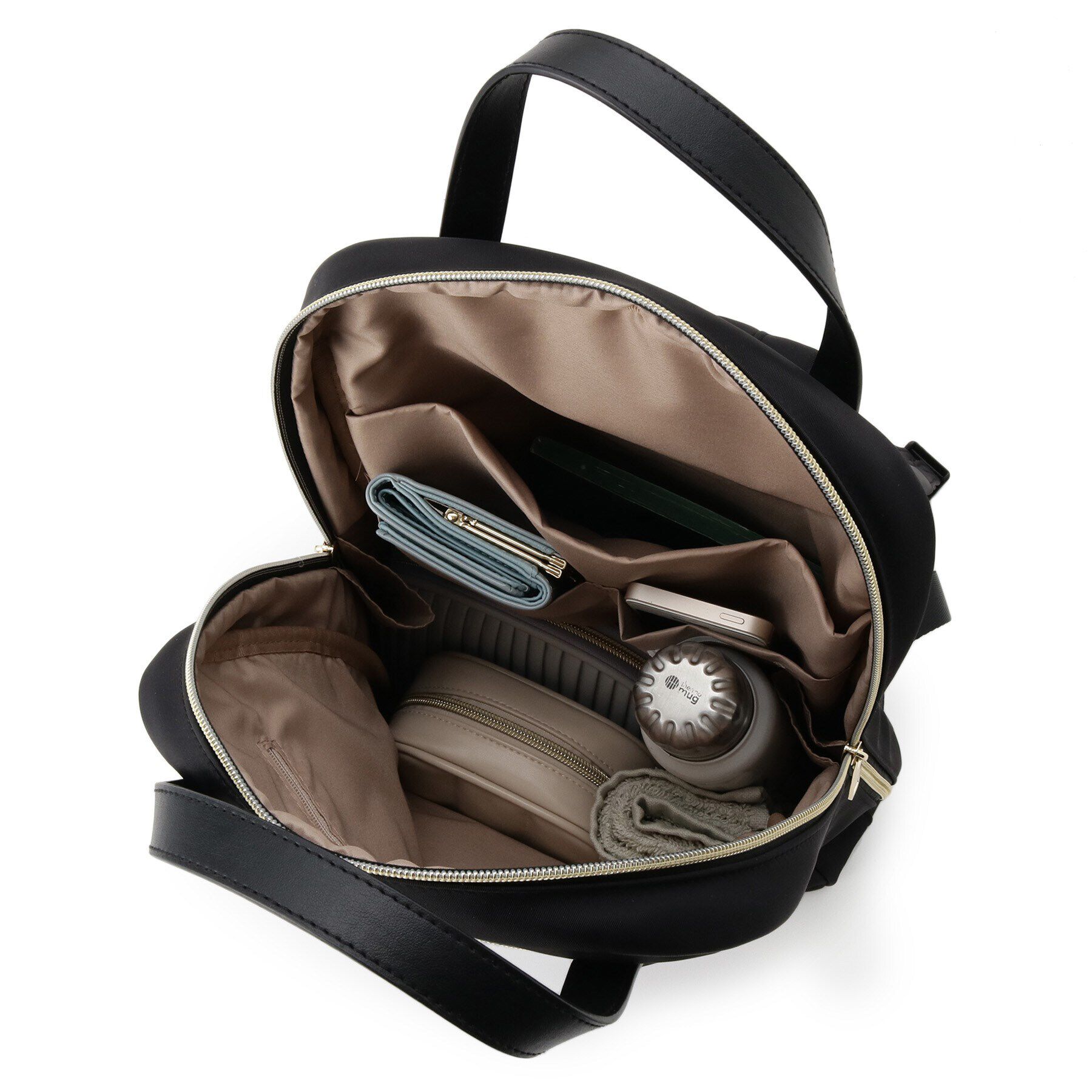 ITS&rsquo;DEMO「【通勤／5ポケット】人間工学コンビリュック」|リュック|