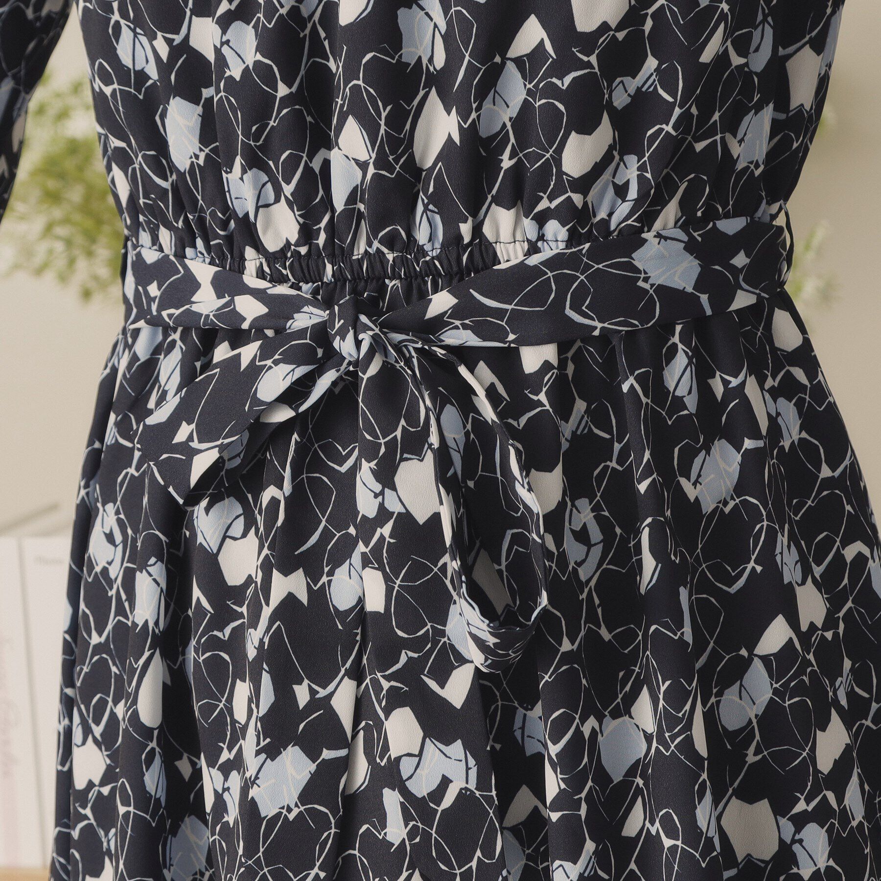 ITS&rsquo;DEMO「【手洗い可／ウエストゴム】ハートプリントワンピース」|ワンピース|