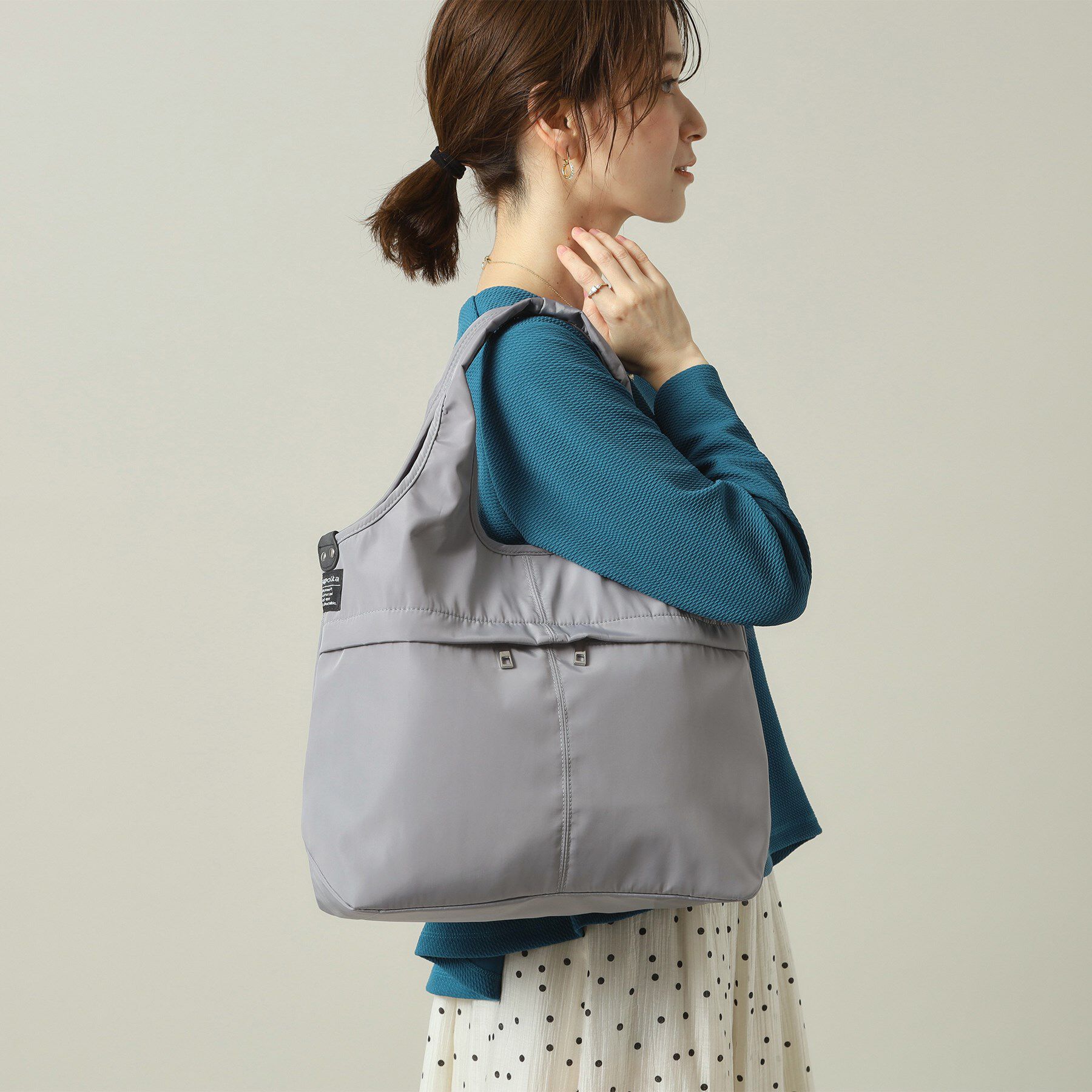 ITS&rsquo;DEMO「【2WAY】高密度バルーン10Pトート」|トートバッグ|