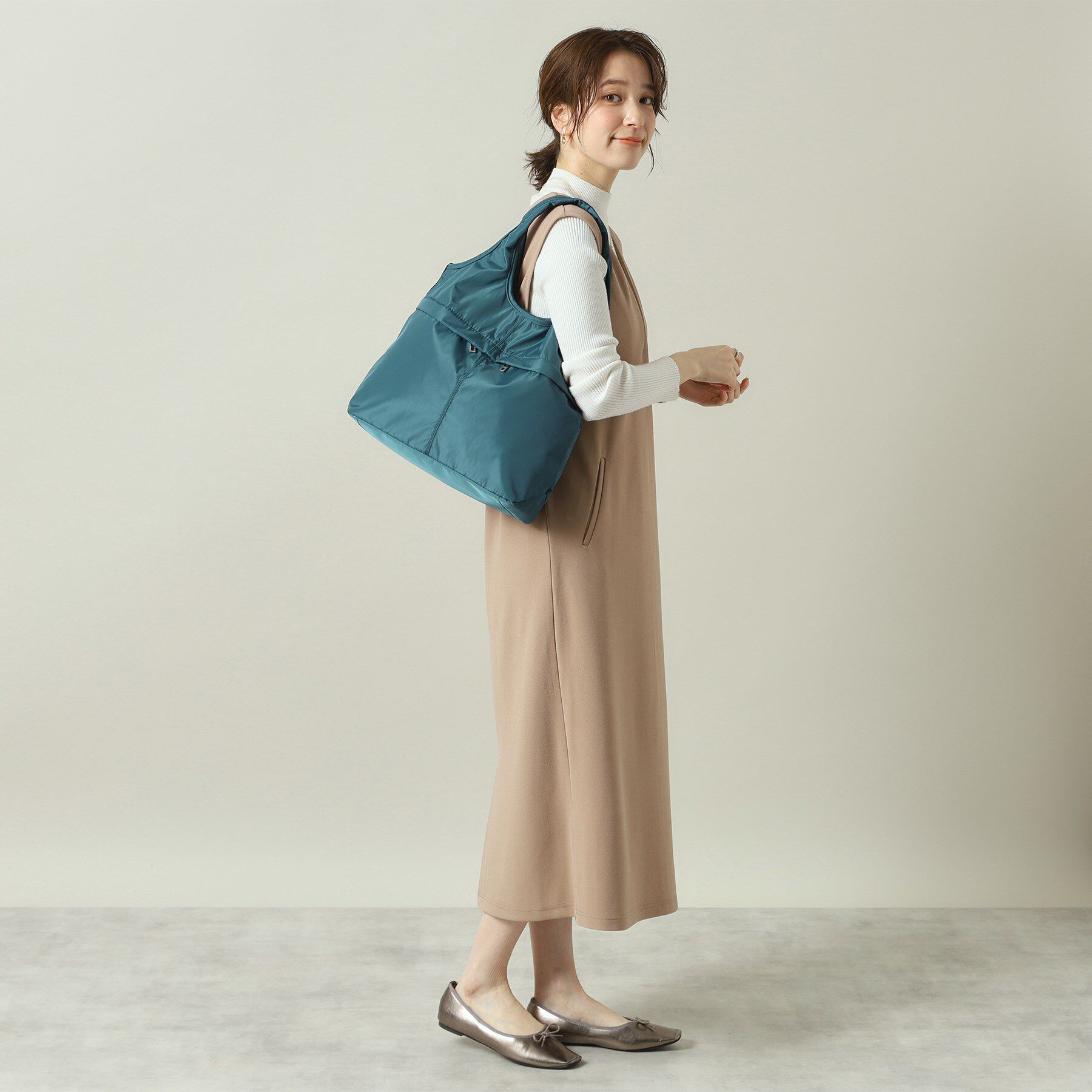 ITS&rsquo;DEMO「【2WAY】高密度バルーン10Pトート」|トートバッグ|