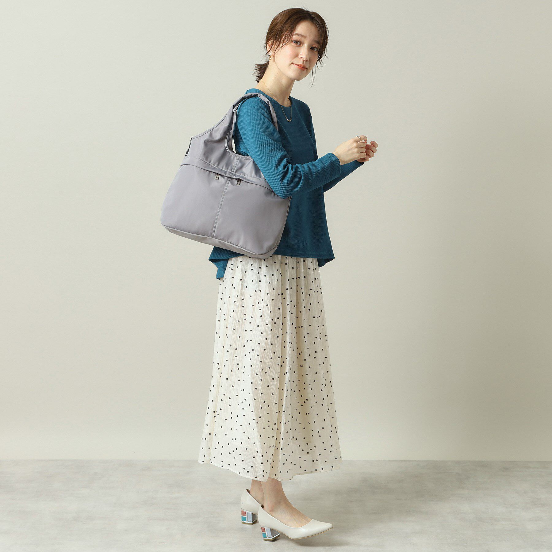 ITS&rsquo;DEMO「【2WAY】高密度バルーン10Pトート」|トートバッグ|