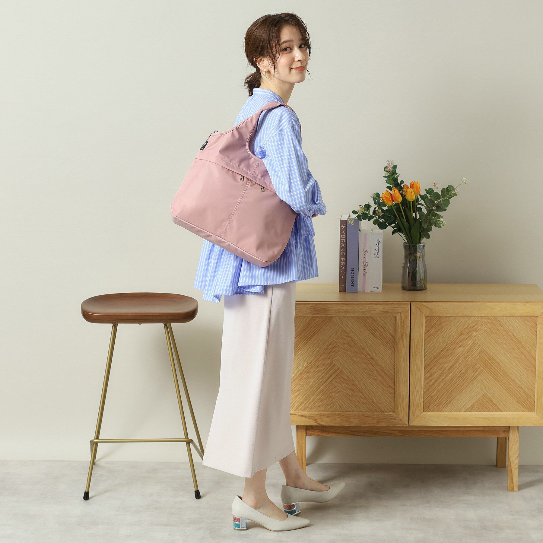 ITS&rsquo;DEMO「【2WAY】高密度バルーン10Pトート」|トートバッグ|