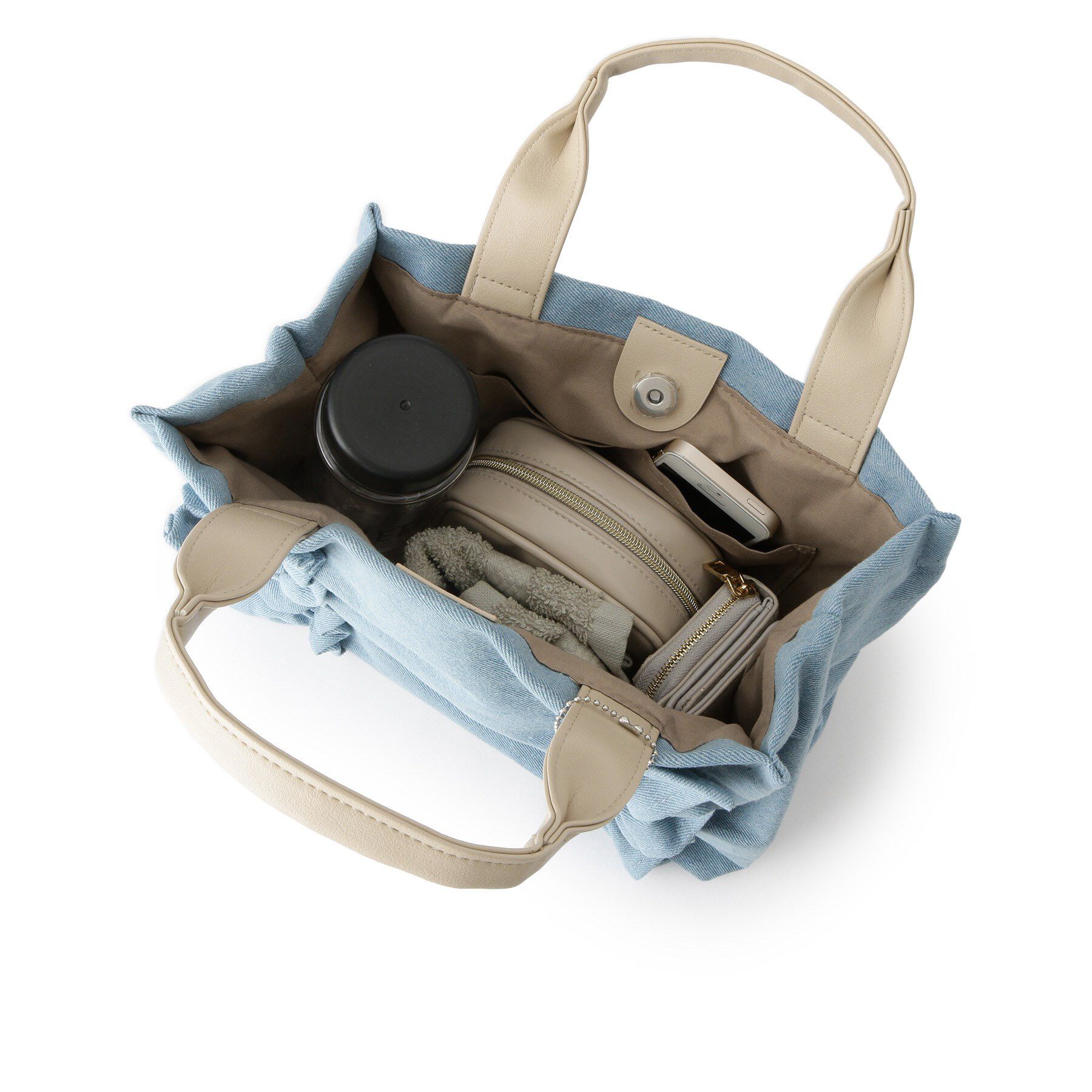 ITS&rsquo;DEMO「フリルミニトート」|ハンドバッグ|