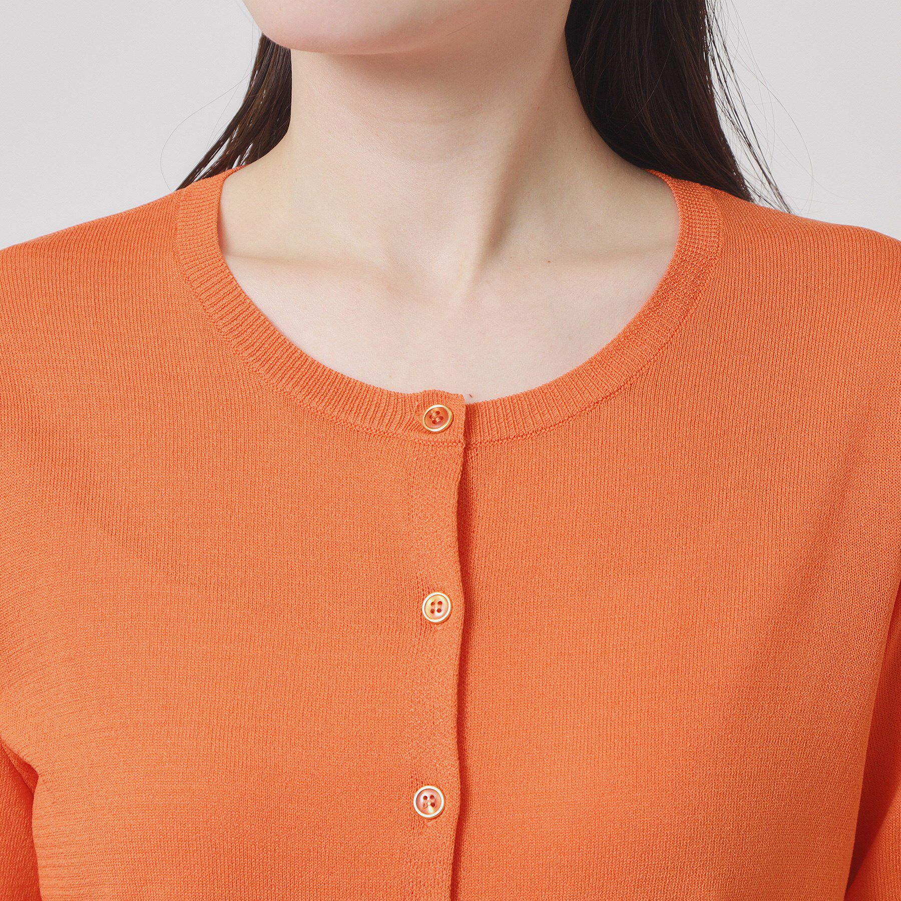 ITS&rsquo;DEMO「【UV／冷感／毛玉防止／手洗い可／M・L展開】クルーニットカーディガン」|カーディガン|