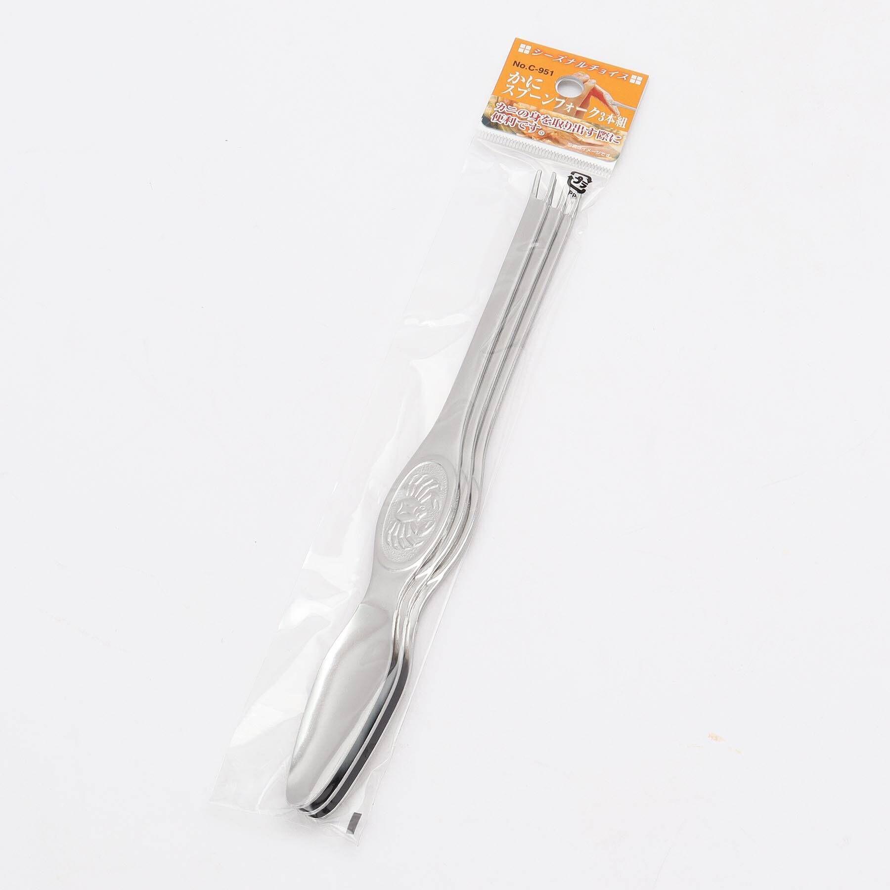 212 KITCHEN STORE「かにスプーンフォーク３本組」|食器・キッチングッズ|