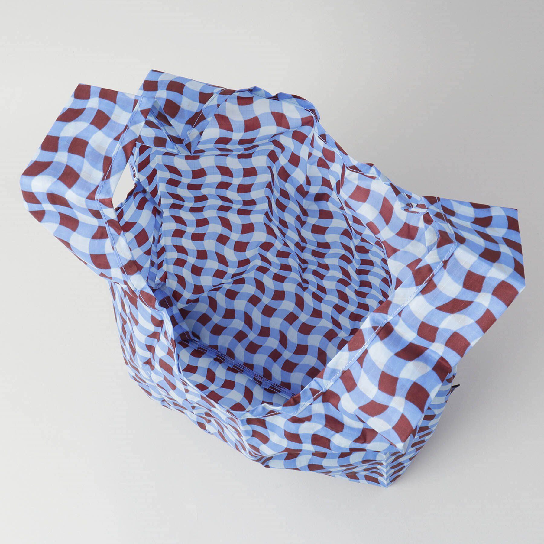 212 KITCHEN STORE「◆ベビー エコバッグ ウェービーギンガムブルー ＜BAGGU バグゥ＞」|その他|