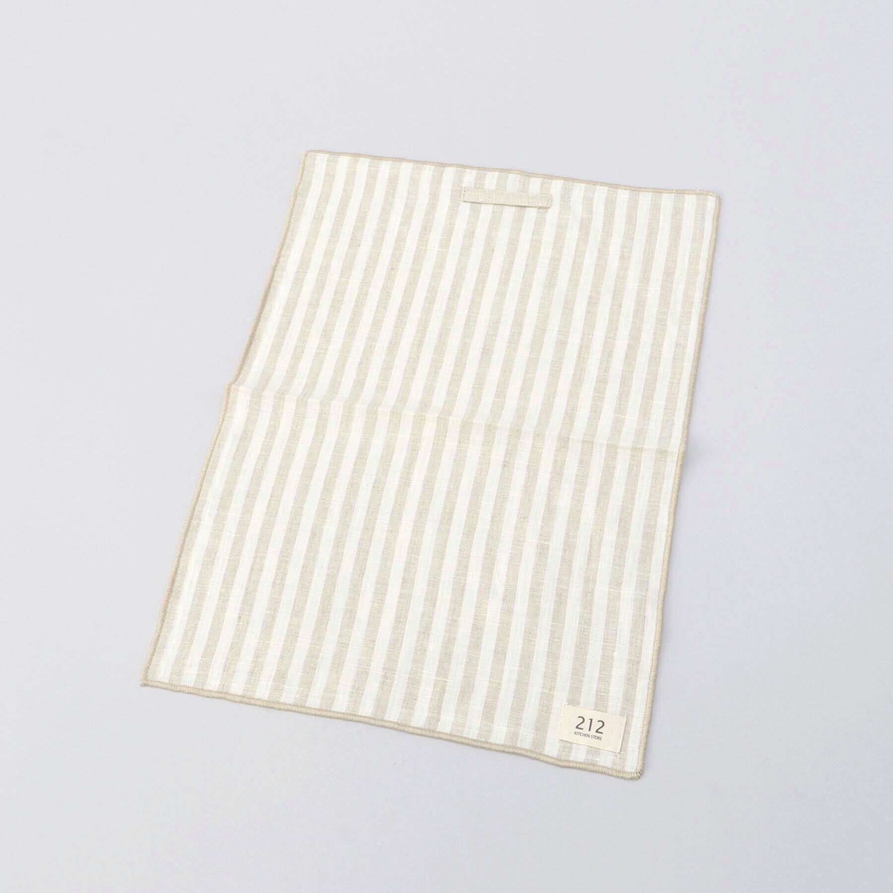 212 KITCHEN STORE「リネンストライプ キッチンクロスS IV&times;BE ＜212Kオリジナル ＞」|食器・キッチングッズ|