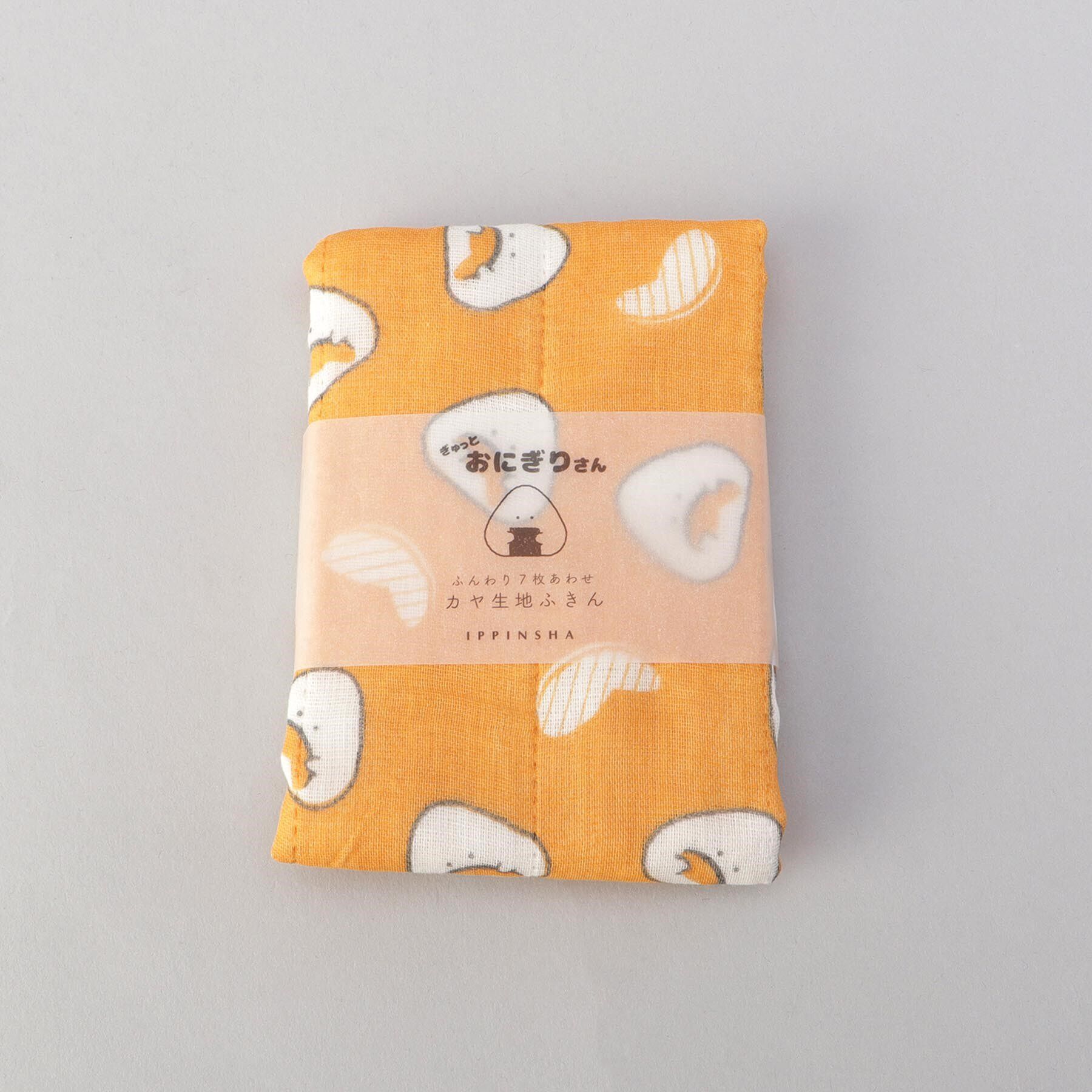 212 KITCHEN STORE「ぎゅっとおにぎりさん 7枚あわせ かや生地ふきん 鮭」|食器・キッチングッズ|
