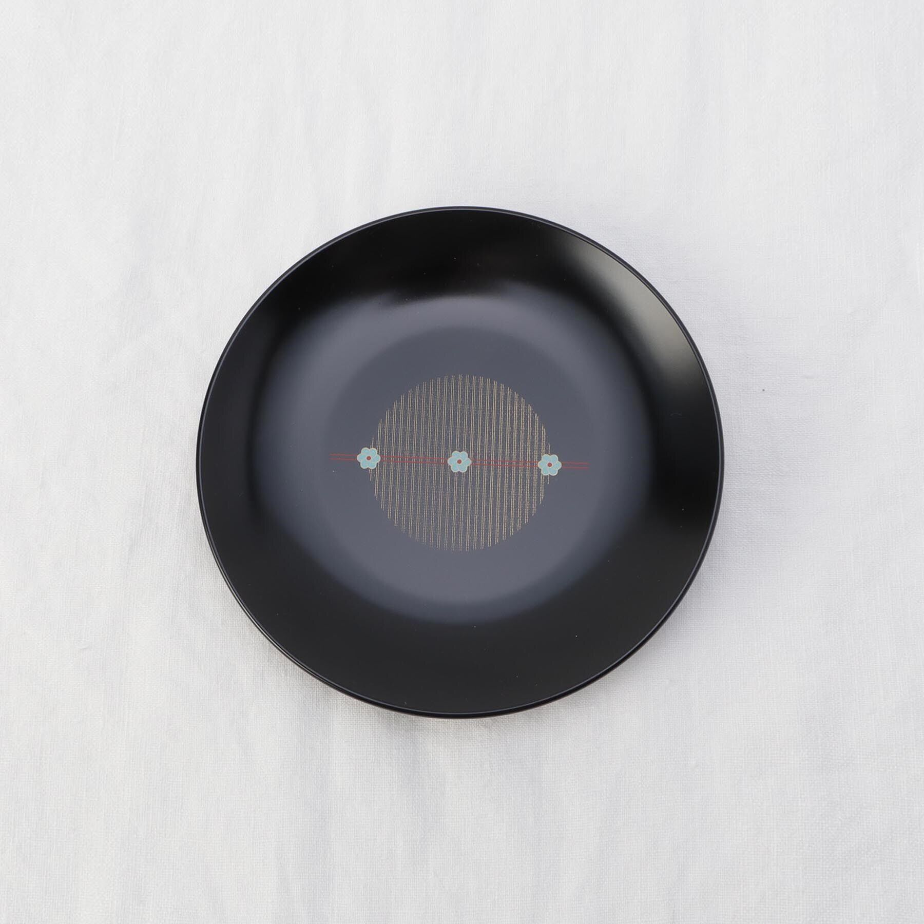 212 KITCHEN STORE「むすび 5.7寸 丸皿 黒」|食器・キッチングッズ|