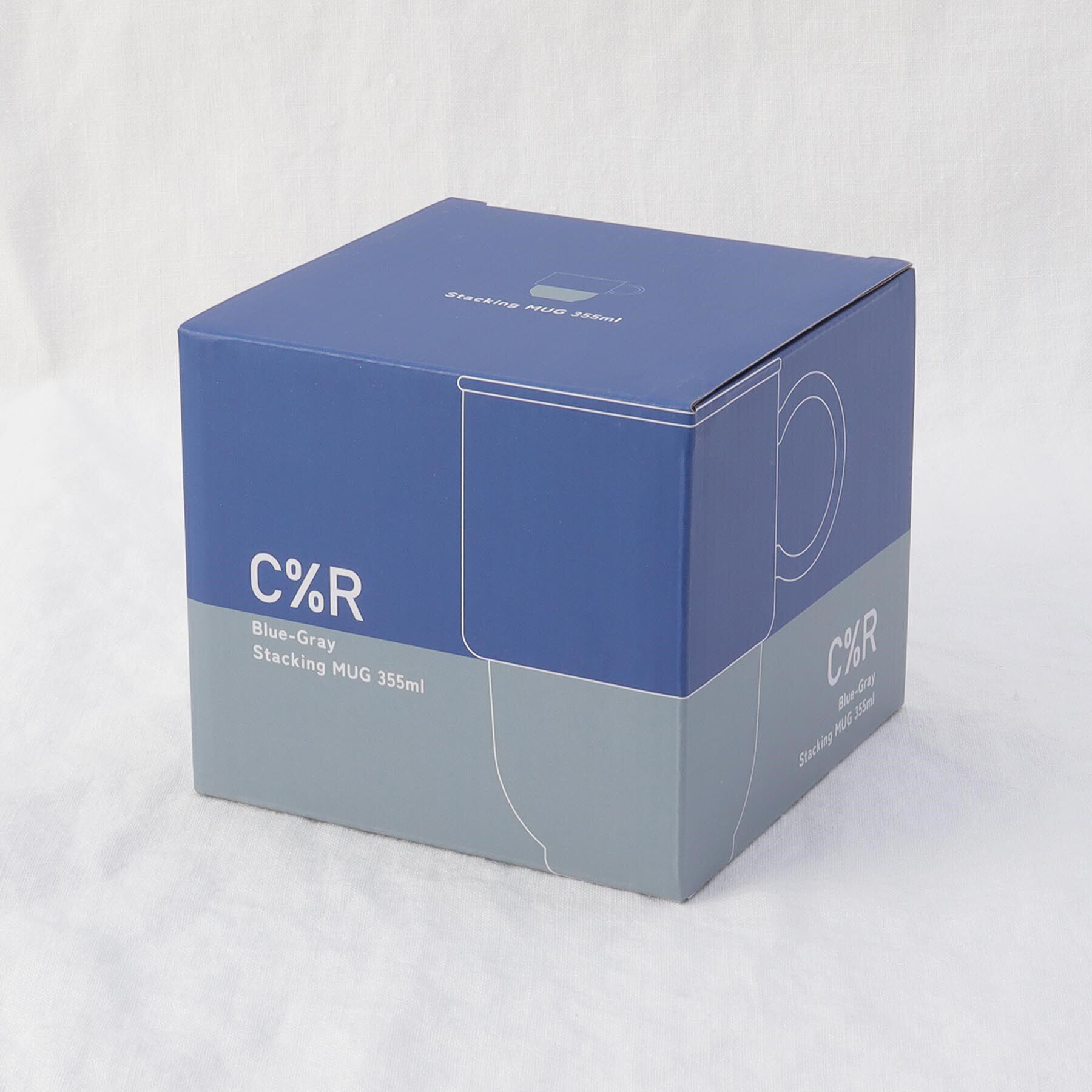 212 KITCHEN STORE「カラー耐熱スタッキングマグ BL/GY」|グラス・マグカップ|