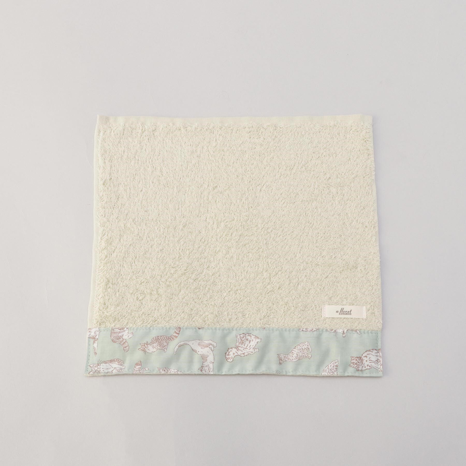 212 KITCHEN STORE「ミャオウ ソフトハンドタオル MT ＜フローレットロンドン ＞」|ハンカチ|