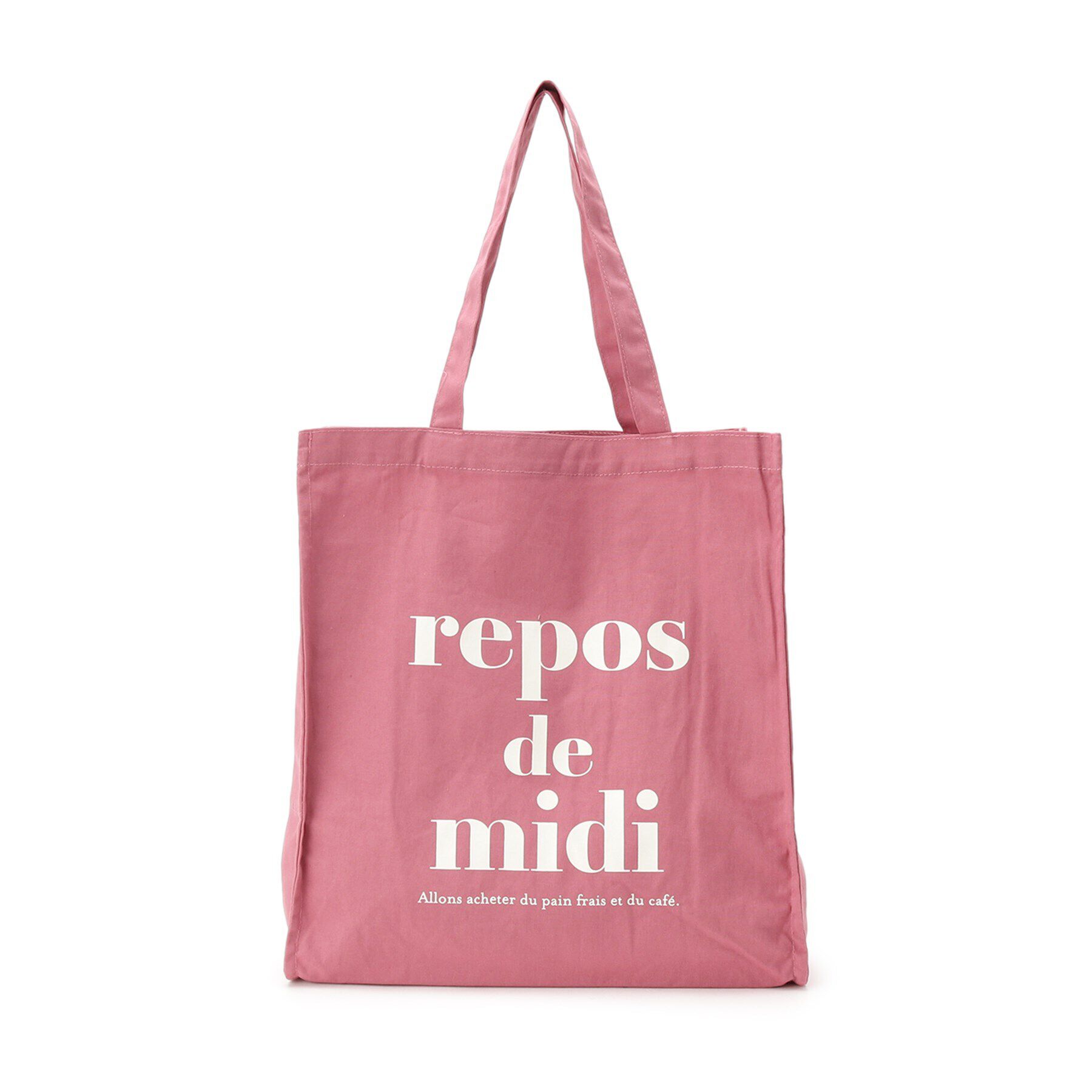 Ober Tashe「ロゴ帆布トート」|トートバッグ|ピンク(072)