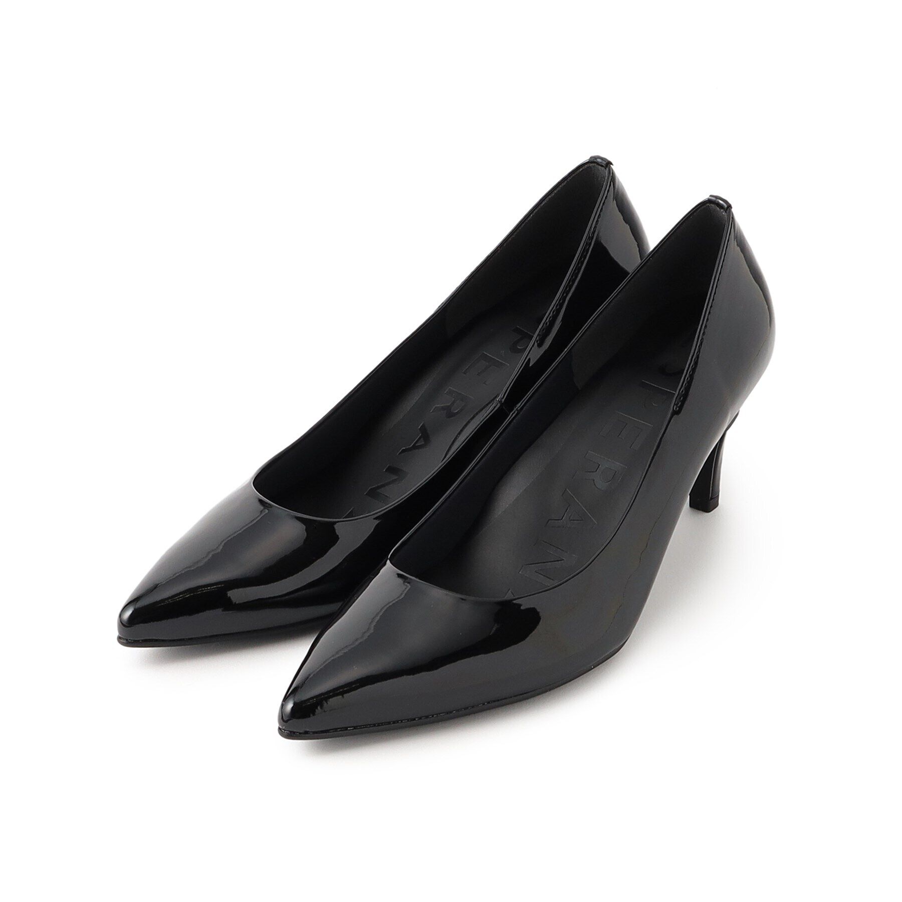 ESPERANZA「12時間パンプスEveryDayPlane「約7.5cmヒール」」|パンプス|ﾌﾞﾗｯｸ(219)