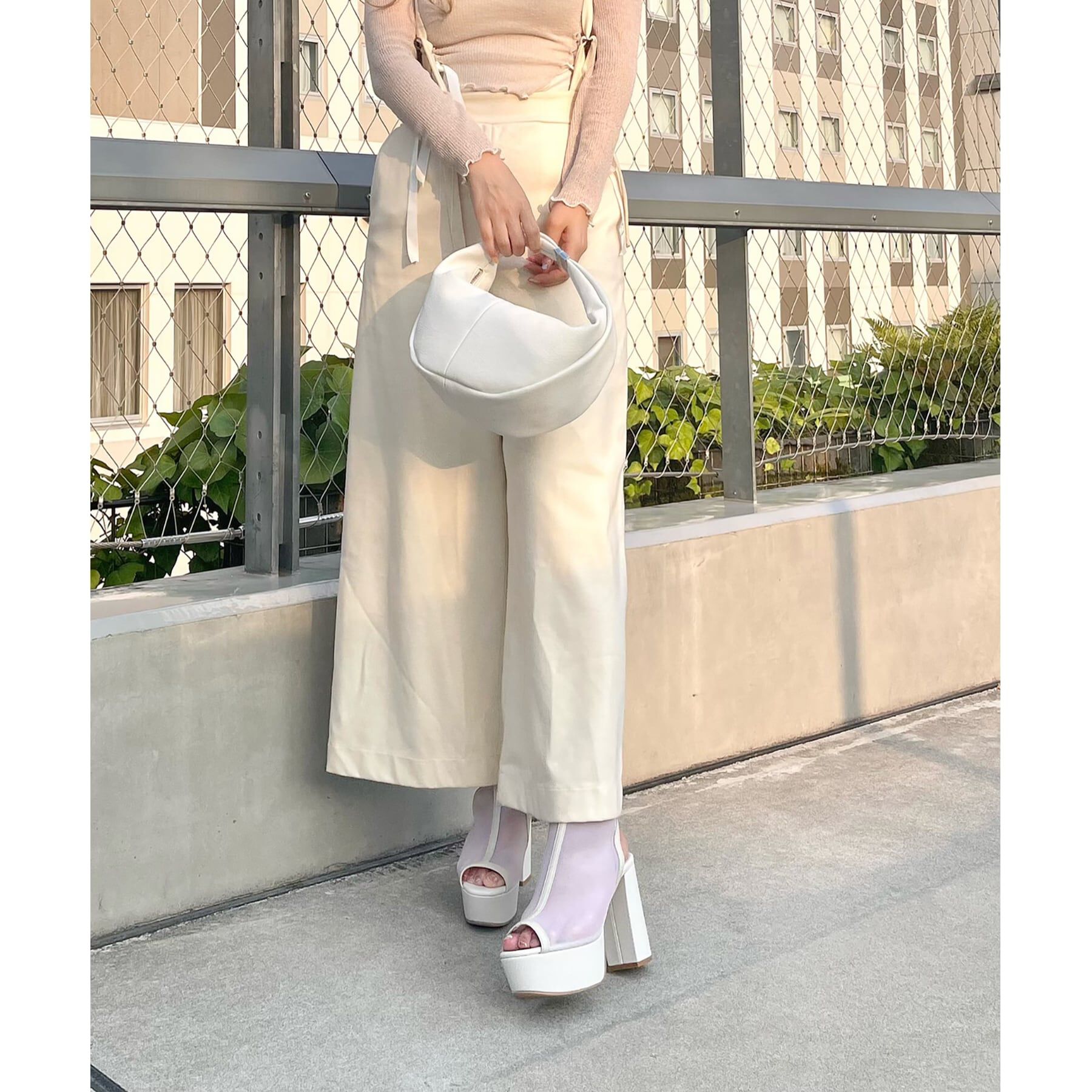 Ober Tashe「横型ワンハンドル手提げ」|ハンドバッグ|