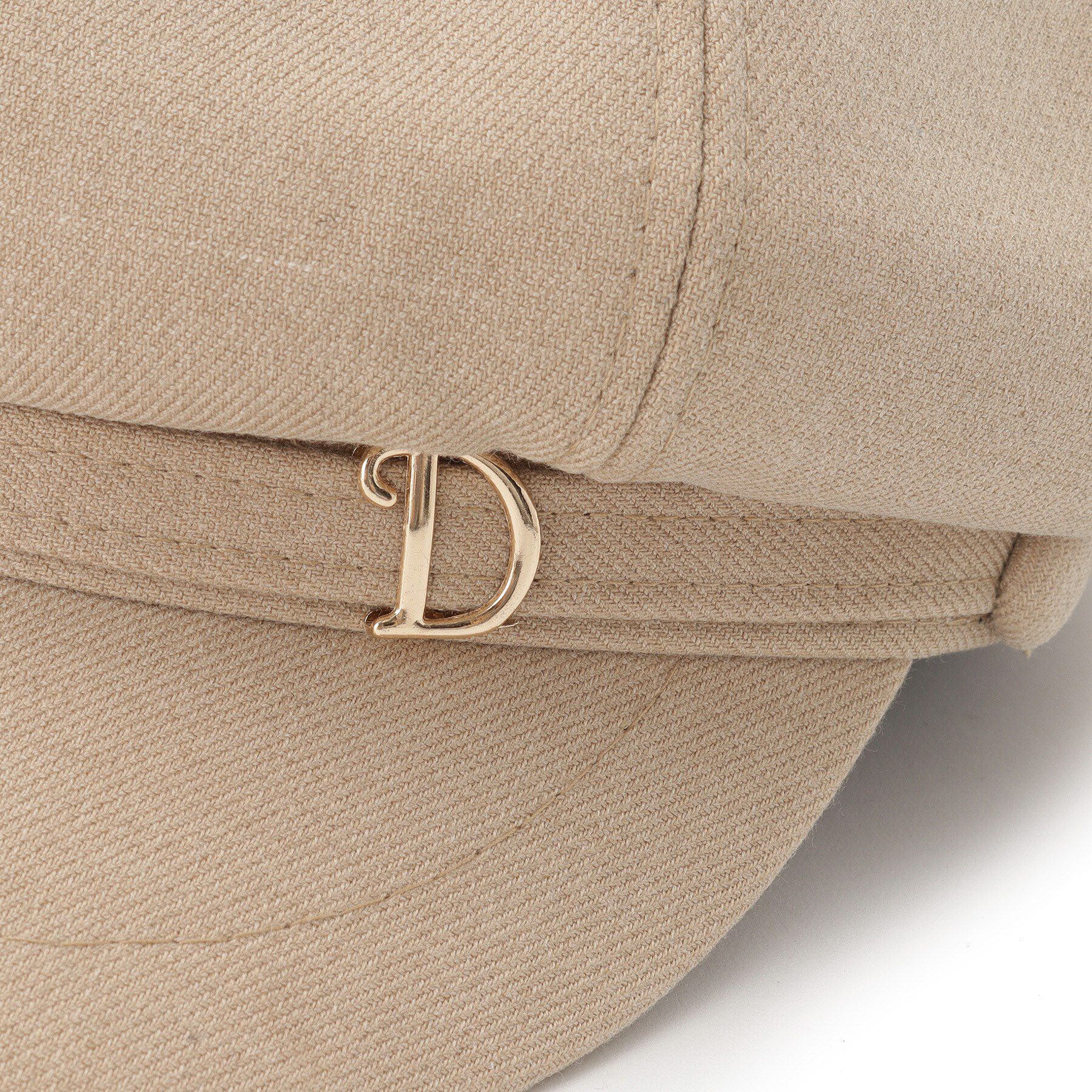 Grandedge「イニシャルハット キャスケット Dバックル」|キャップ・キャスケット|