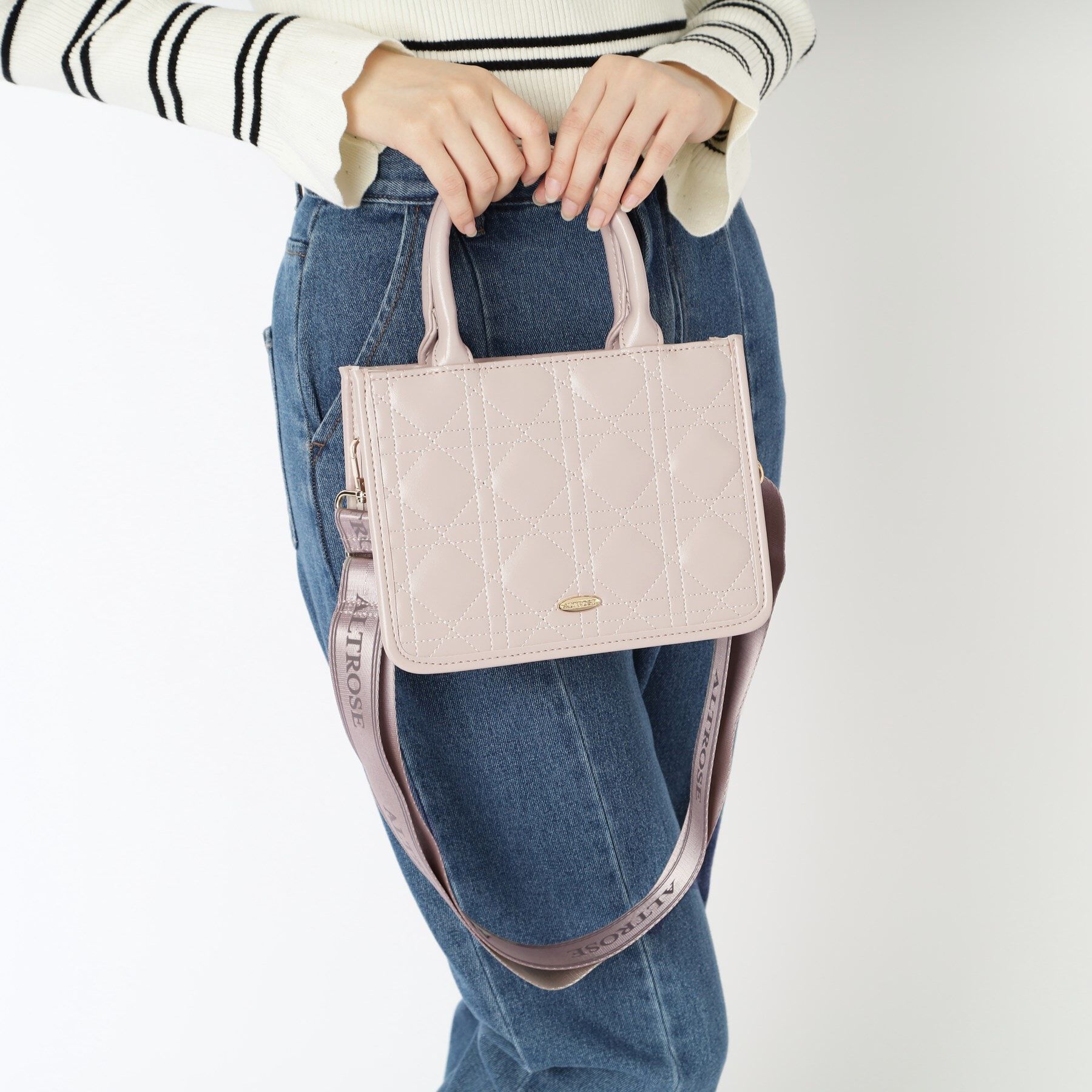 Ober Tashe「2WAYキルティングトート」|トートバッグ|