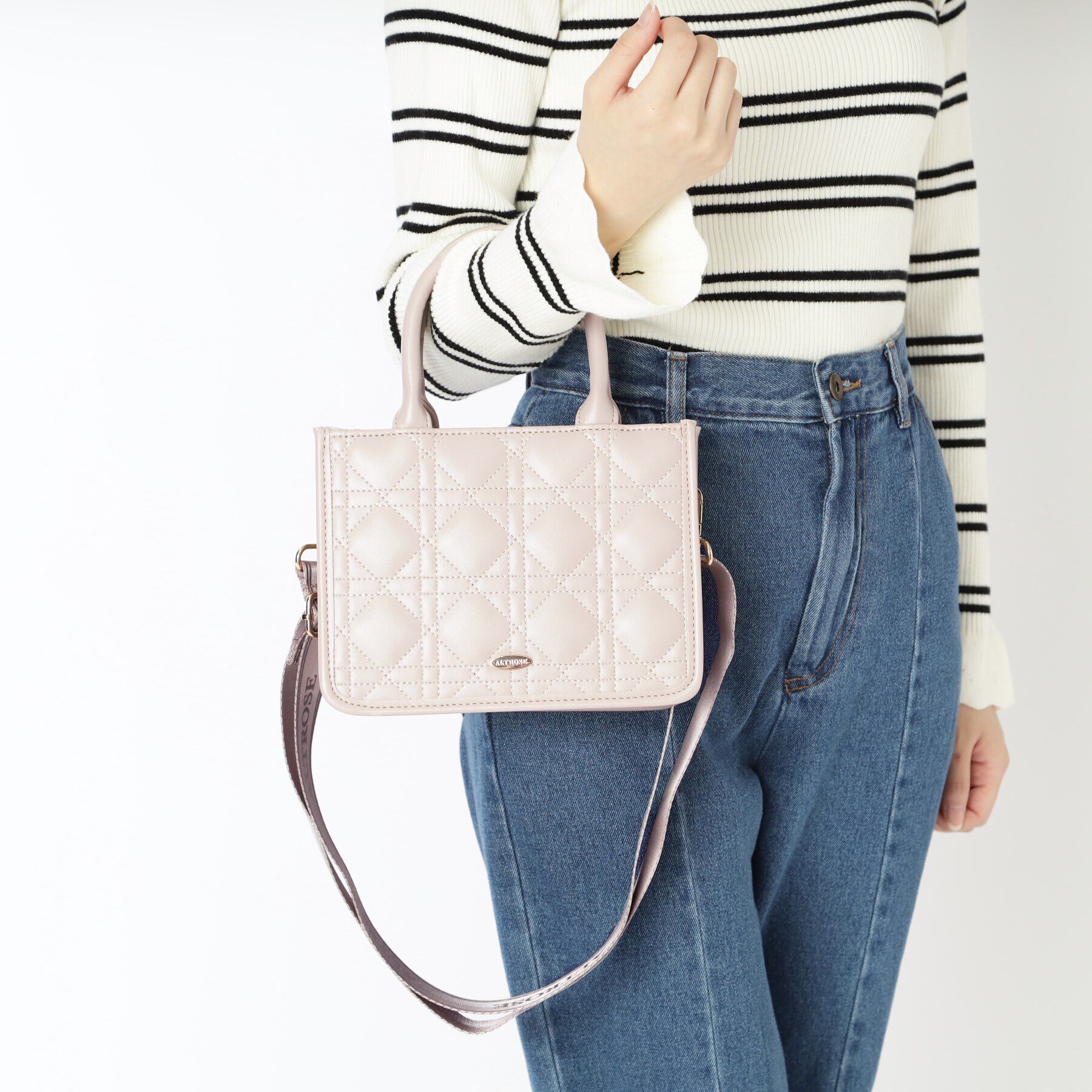 Ober Tashe「2WAYキルティングトート」|トートバッグ|