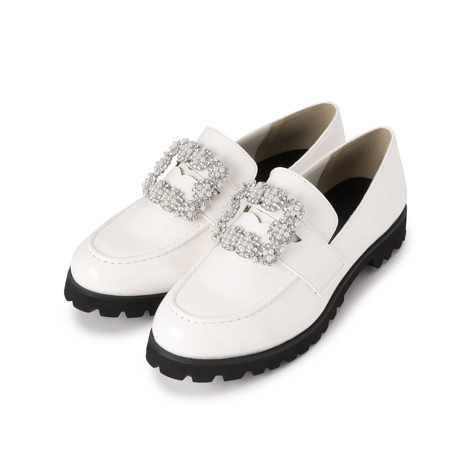 ESPERANZA「トラックソール2WAYビジューローファー」|その他|ｱｲﾎﾞﾘｰ(004)