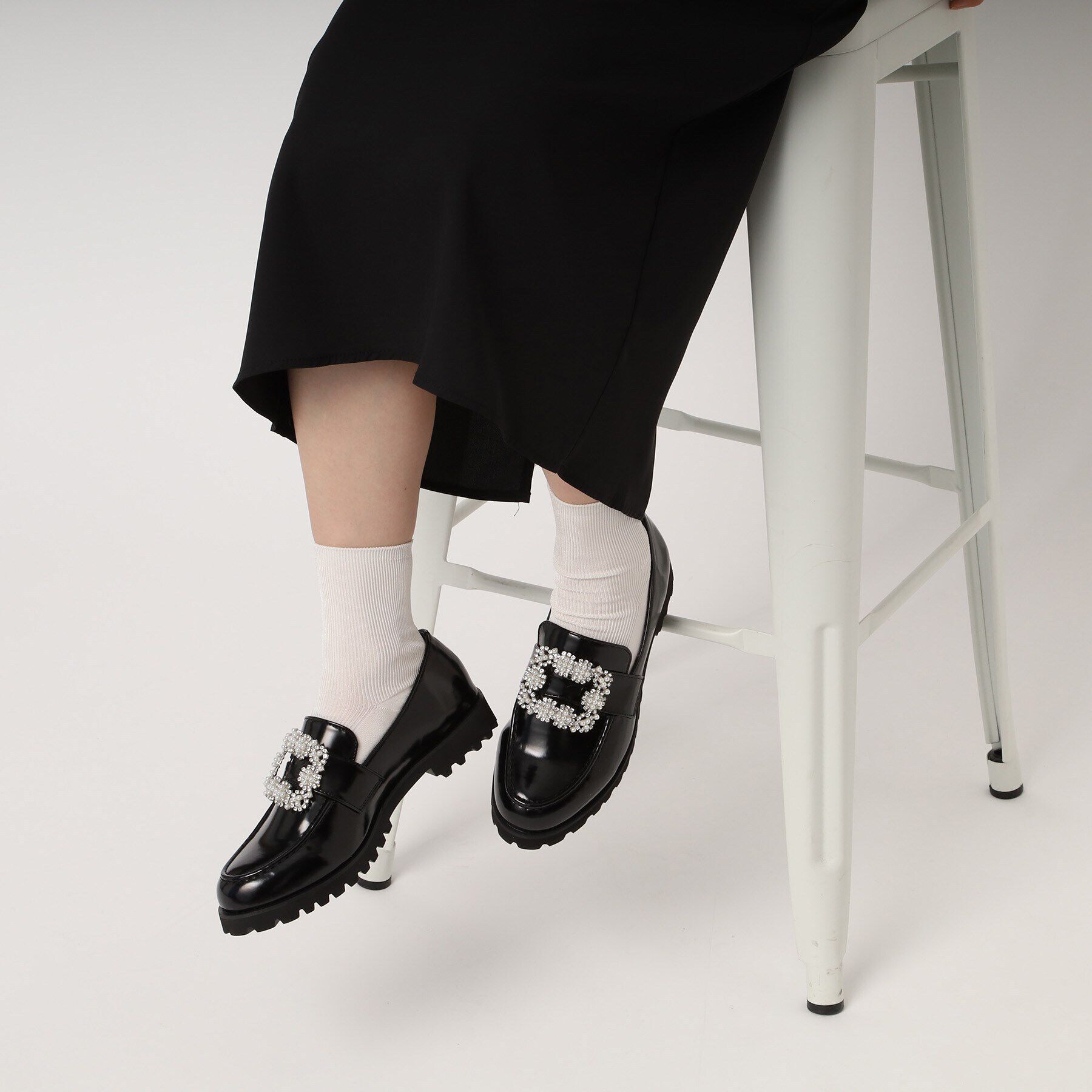 ESPERANZA「トラックソール2WAYビジューローファー」|その他|