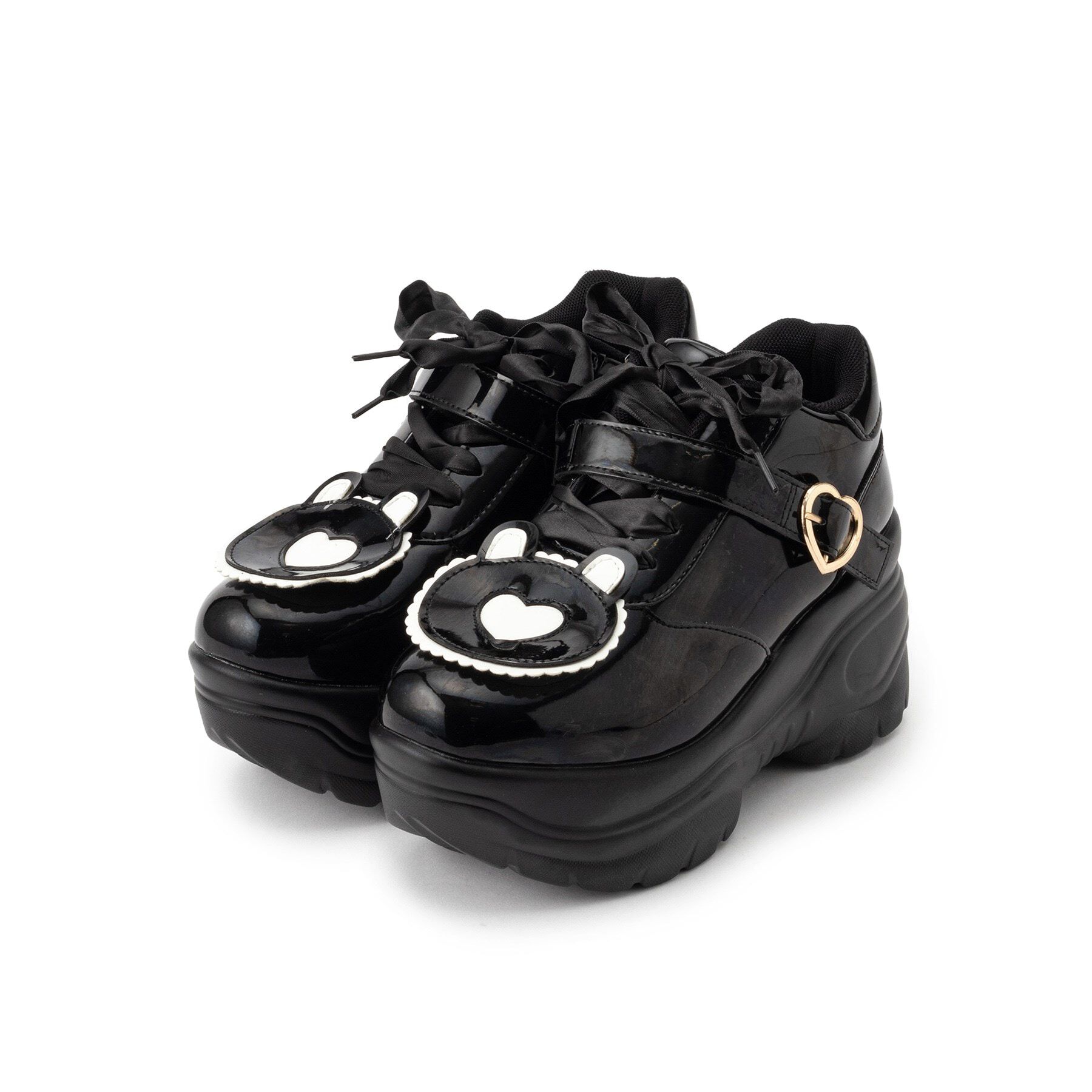 csT&P「厚底クマさんスニーカー」|スニーカー|