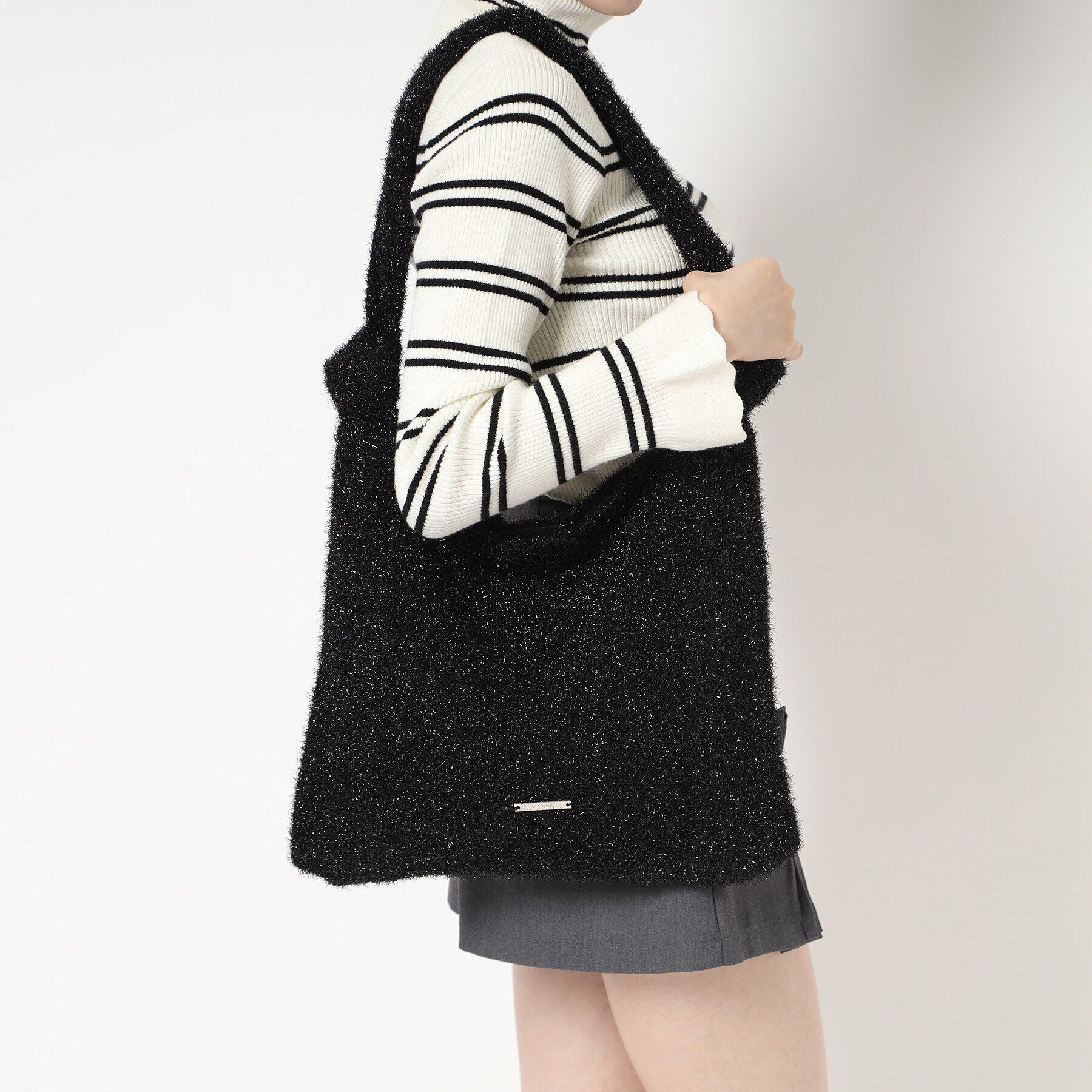 Ober Tashe「ラメトートバッグ」|トートバッグ|