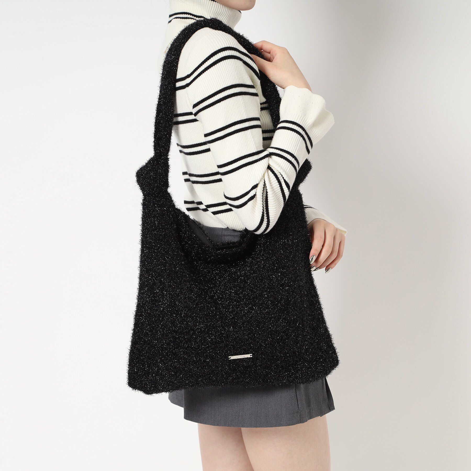 Ober Tashe「ラメトートバッグ」|トートバッグ|