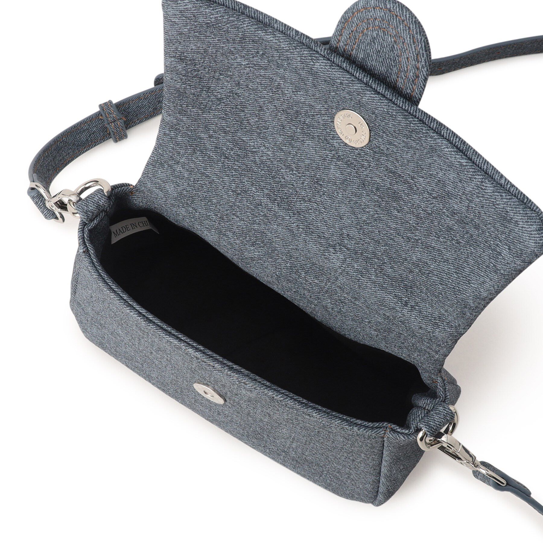 Ober Tashe「デニム風ショルダ－バッグ」|ショルダー・メッセンジャー|